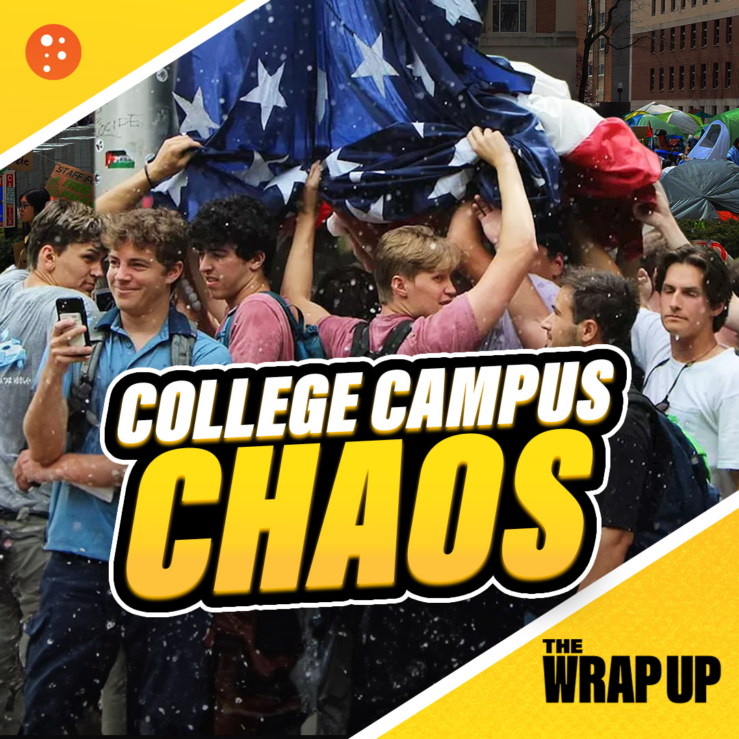 College Chaos Continues, Charlotte Shootout, Frat Boy Patriots Praised episode artwork
