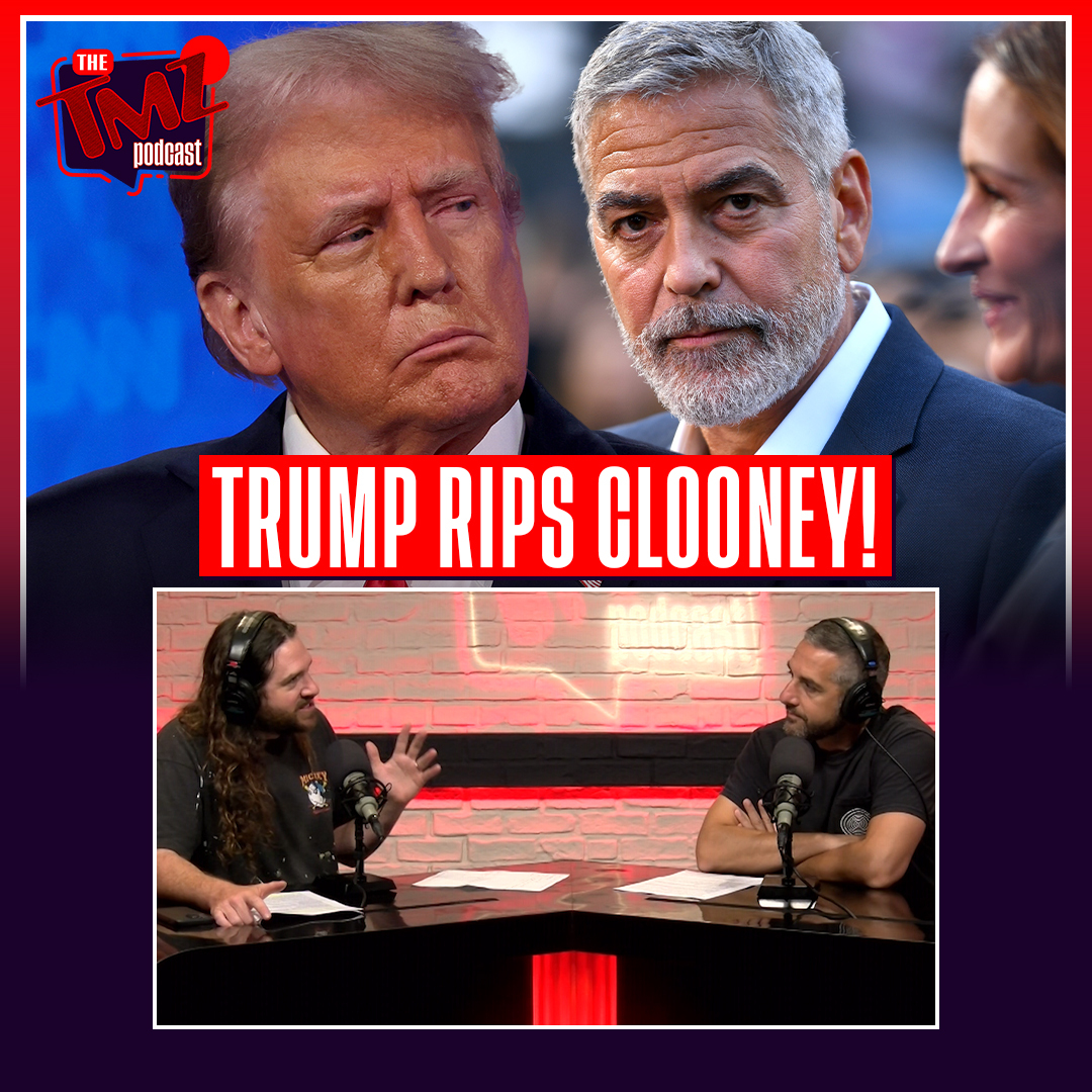 Donald Trump VS George Clooney: "Get Out Of Politics!"