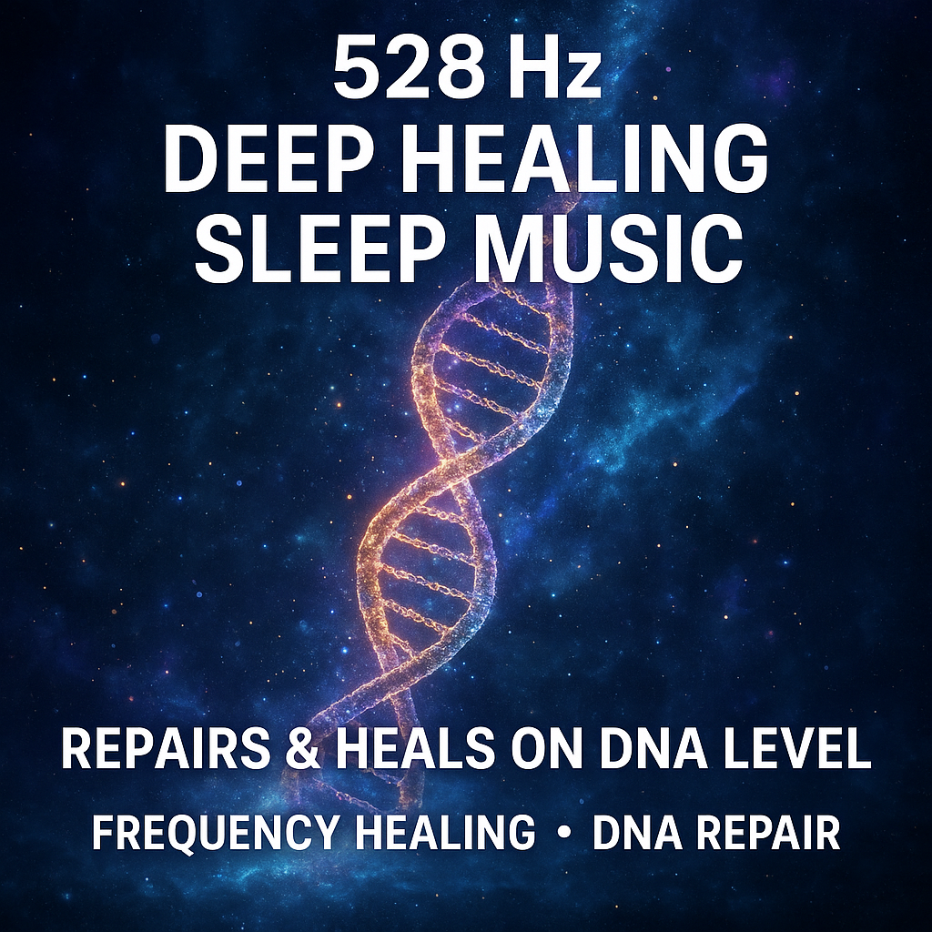 528 Hz Deep Healing Sleep Music | Repairs & Heals on DNA Level | Frequency Healing DNA Repair
