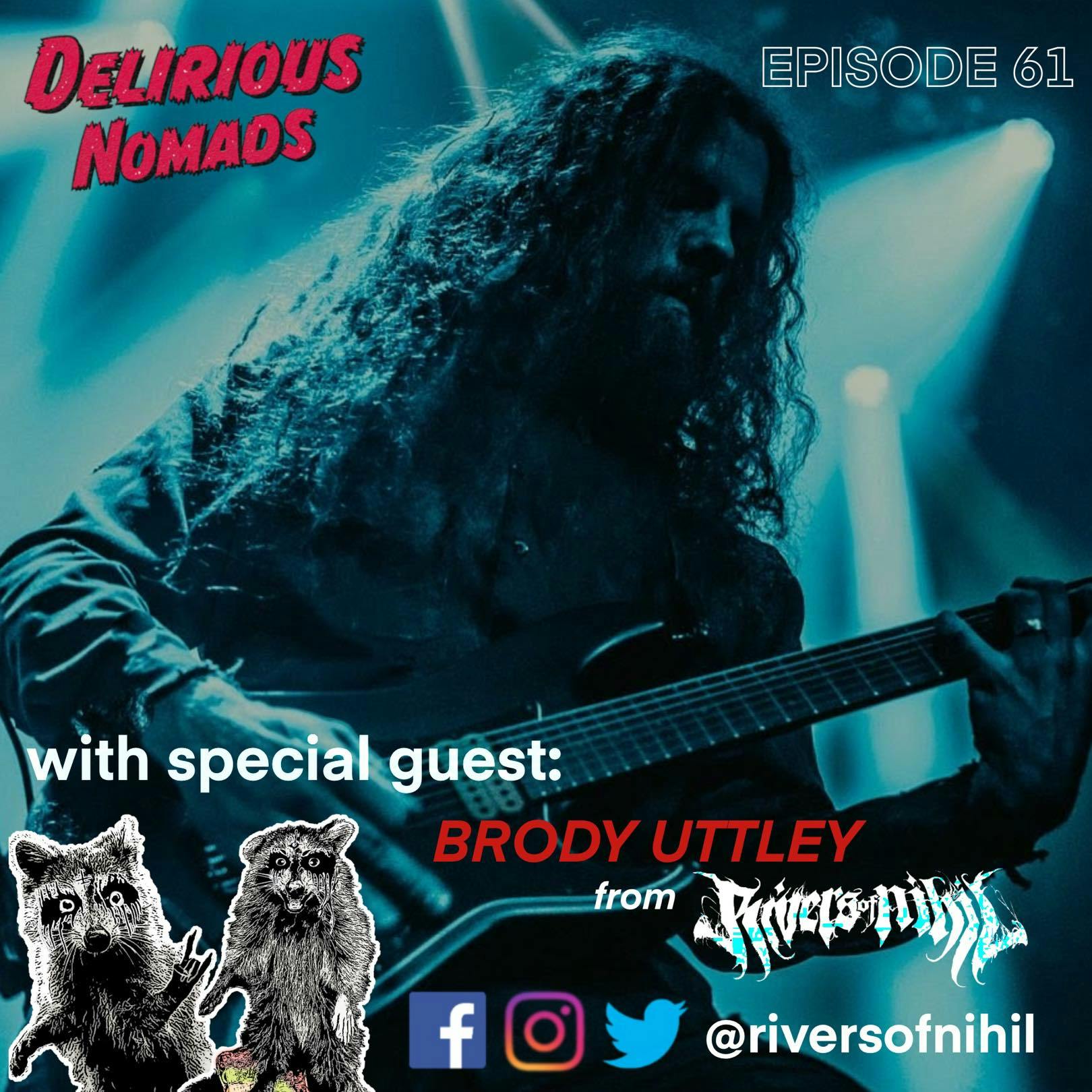 Delirious Nomads: River's Of Nihil Guitarist Brody Uttley! Image