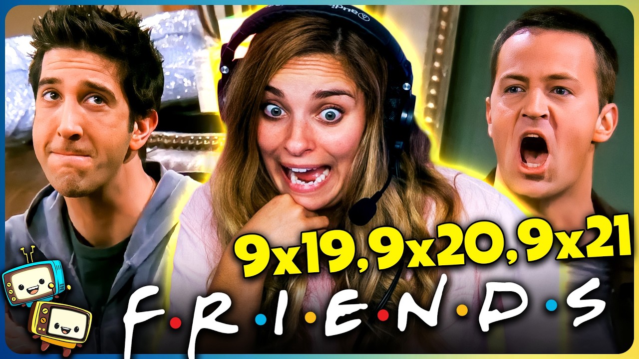 FRIENDS (2002) Season 9 Episodes 9x19, 9x20 & 9x21 Reaction! | First Time Watch! episode artwork