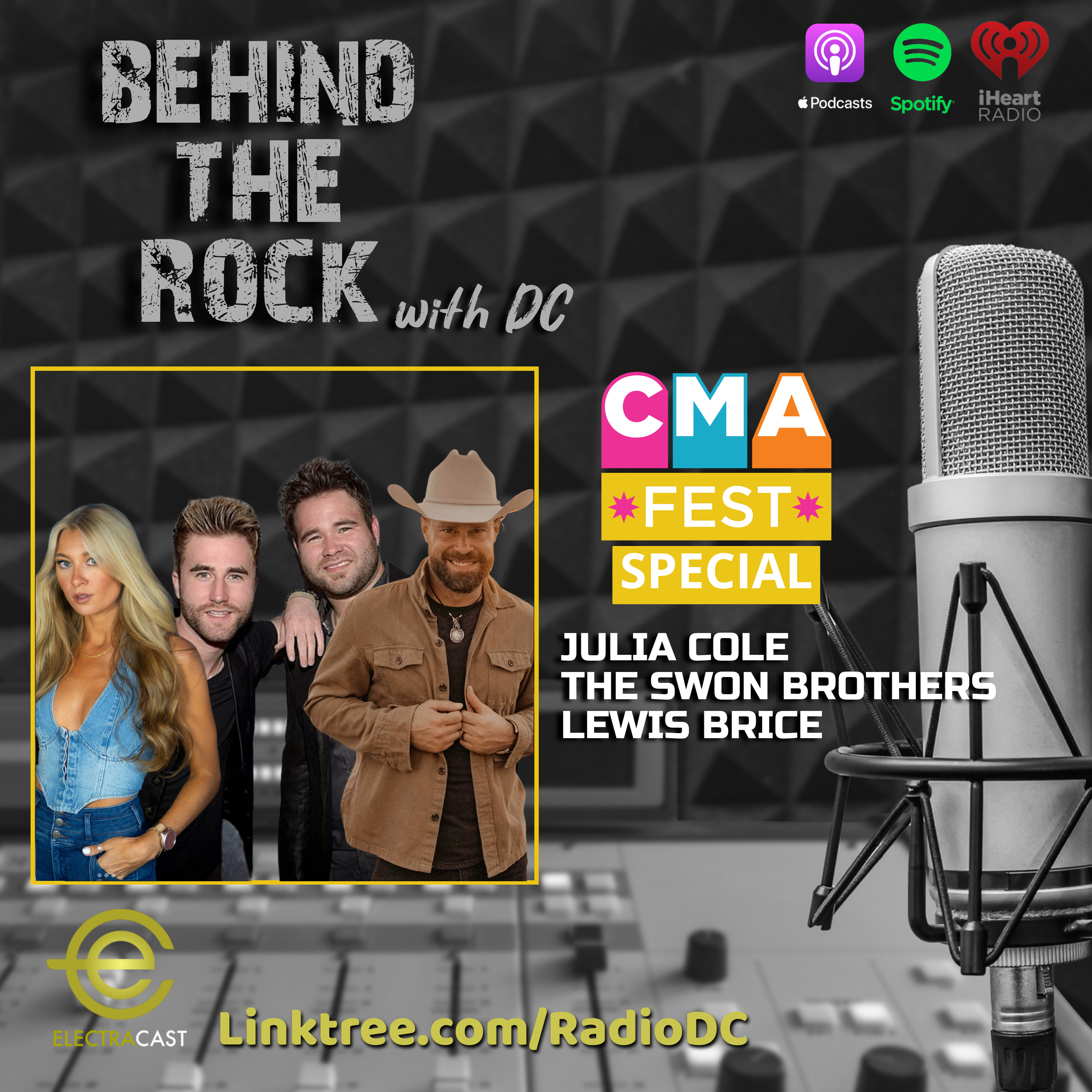432: CMA Fest Special: Julia Cole, The Swon Brothers, Lewis Brice episode artwork