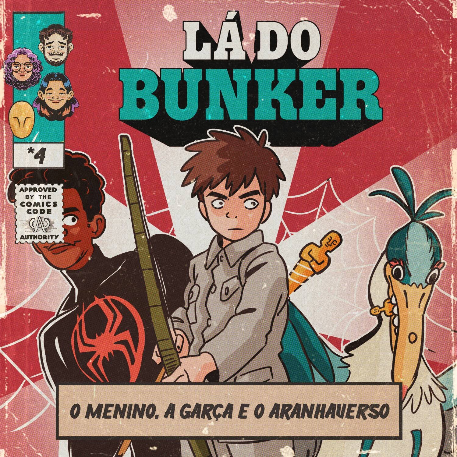 Lá do Bunker LDB especial Oscar 04 - O Menino, a Garça e o Aranhaverso