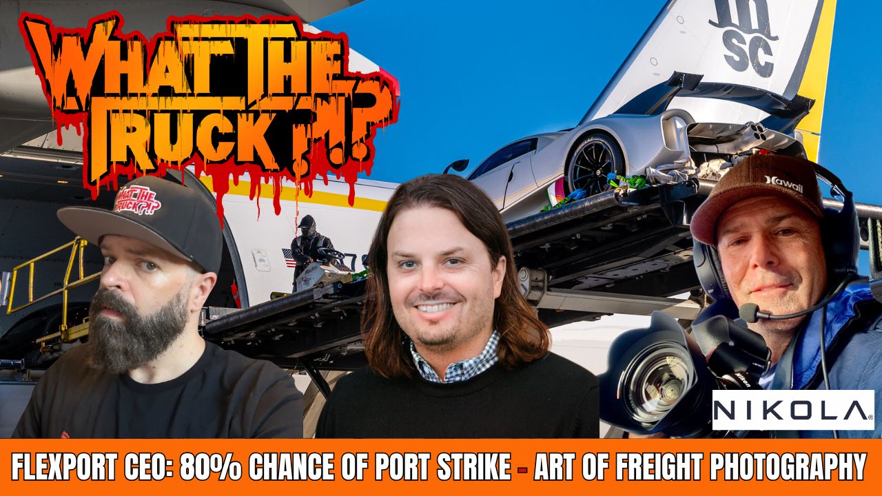 Flexport CEO says 80% chance of port strike; art of freight photography