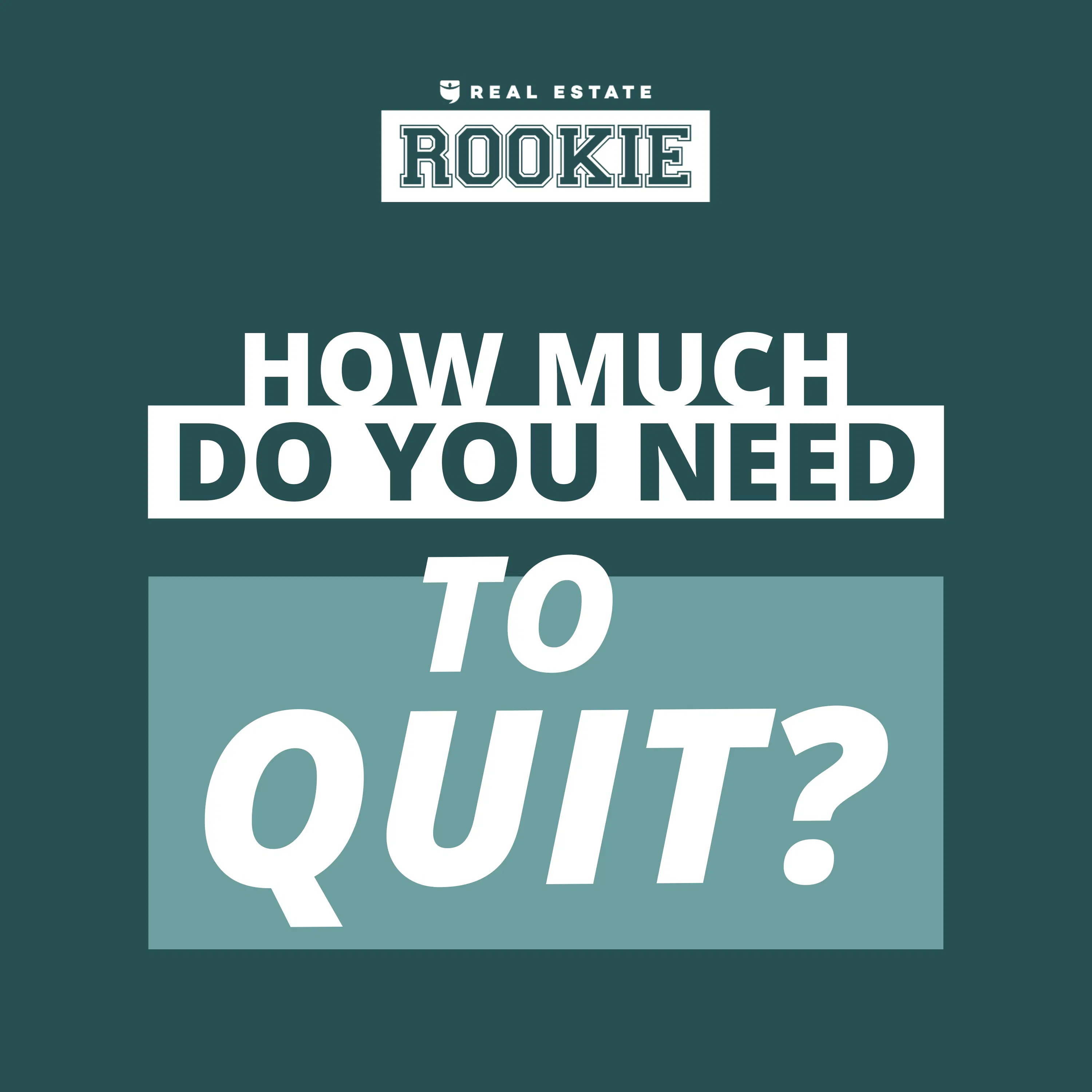 168: Rookie Reply: How Much Cash Flow Do You Need to Quit Your W2? w/Daryl Clinch