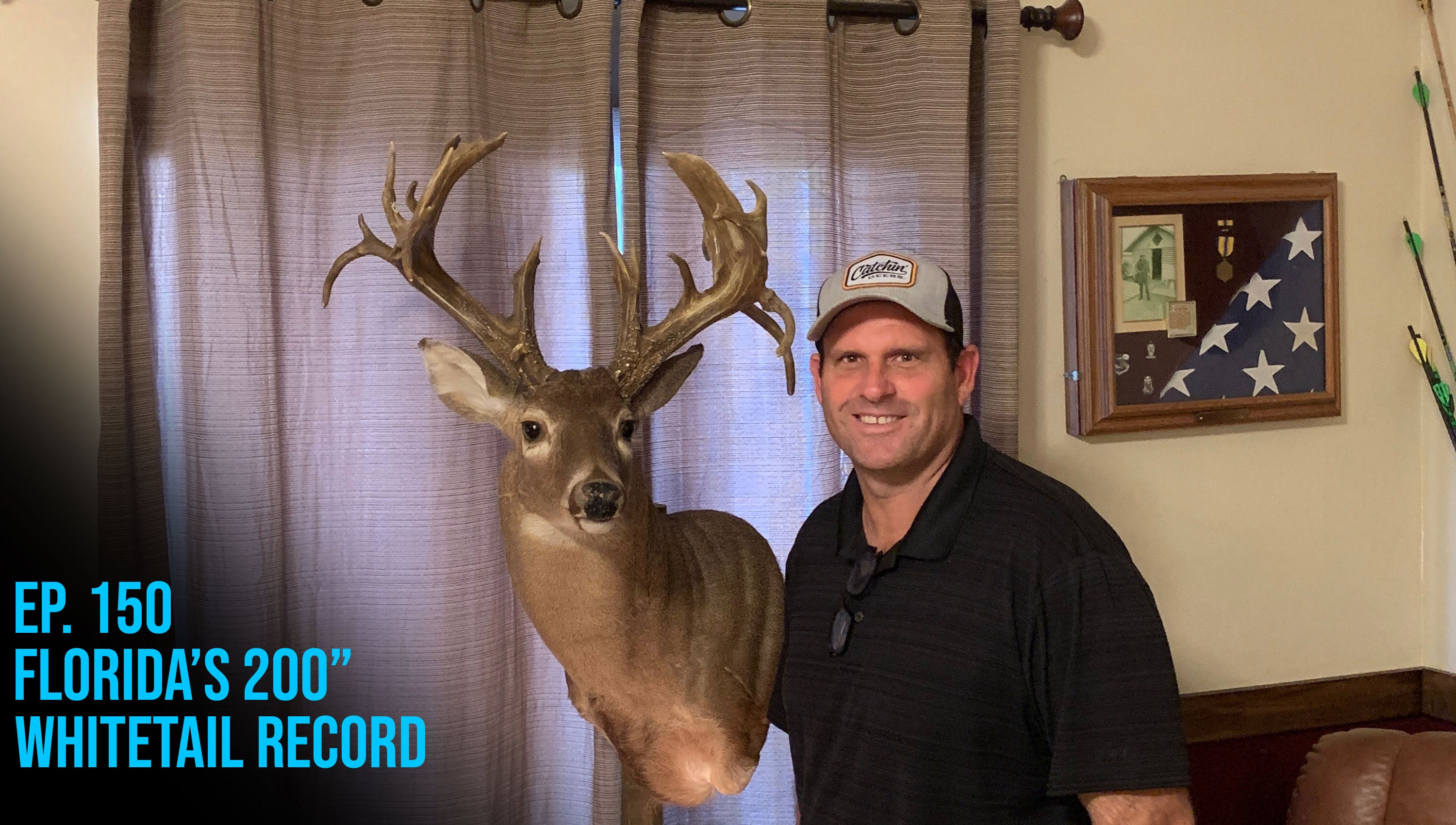 Utilizing Mock Scrapes, Calling, Feed Trees, and the Story of the Largest Whitetail Deer Ever Harvested in the State of Florida with James Stovall episode artwork