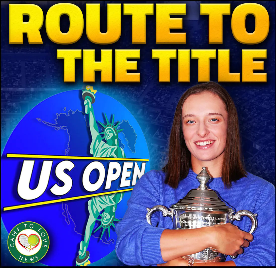 Iga Swiatek's Route to US Open Title 2023 🏆 | GTL Tennis News