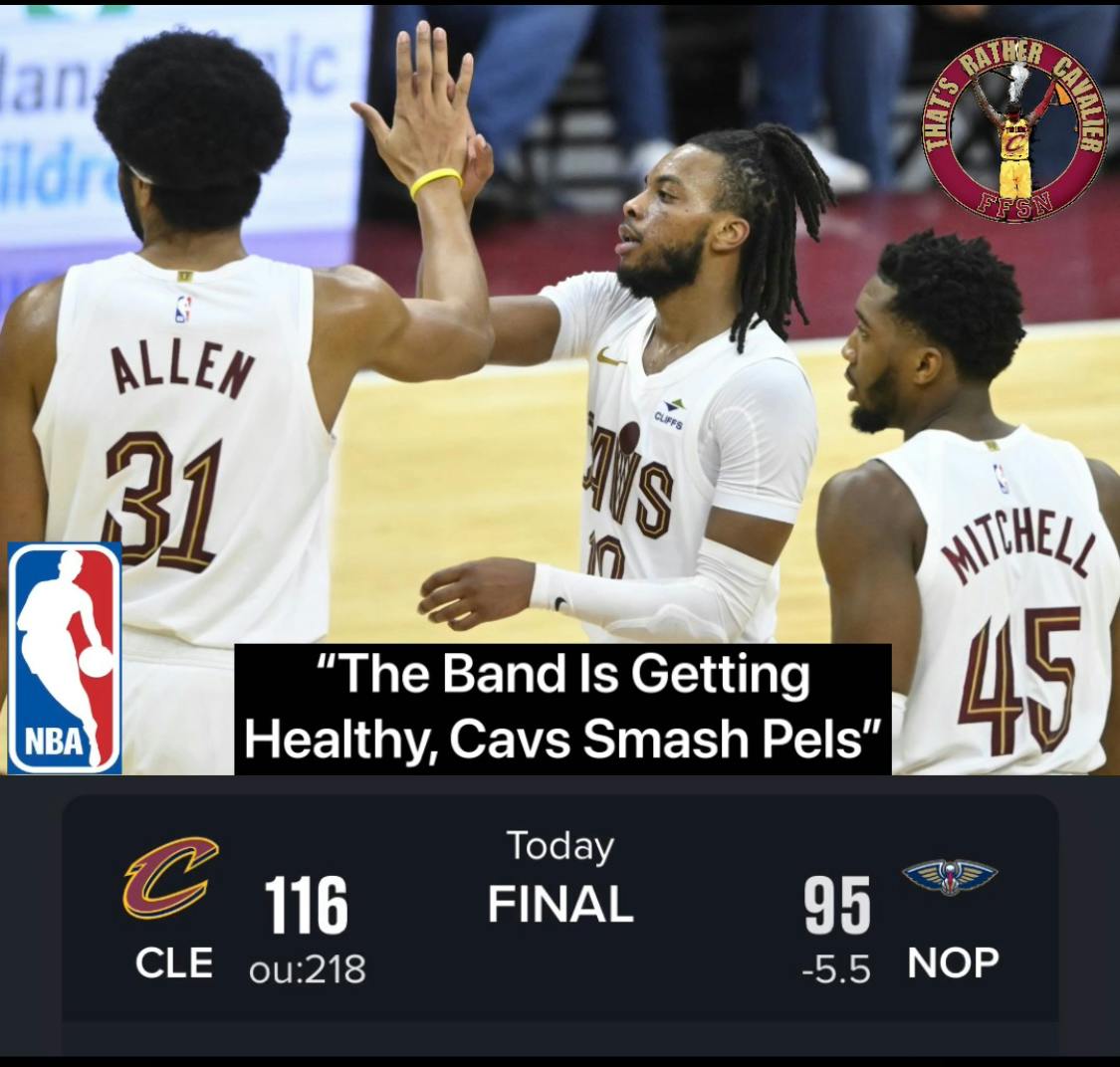 “D. Mitch Back, The Ball Was Moving & The Cavs Start Their 3-Game Road Trip Off With A Much Needed Win”
