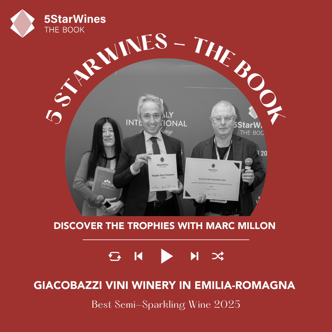 Ep. 2429 Giovanni Giacobazzi from Giacobazzi Vini Winery in Emilia - Romagna | Wine, Food & Travel with Marc Millon (5StarWines - the Book 2025 Series)