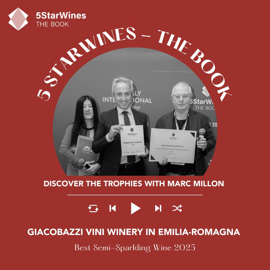 Ep. 2429 Giovanni Giacobazzi from Giacobazzi Vini Winery in Emilia - Romagna | Wine, Food & Travel with Marc Millon (5StarWines - the Book 2025 Series)
