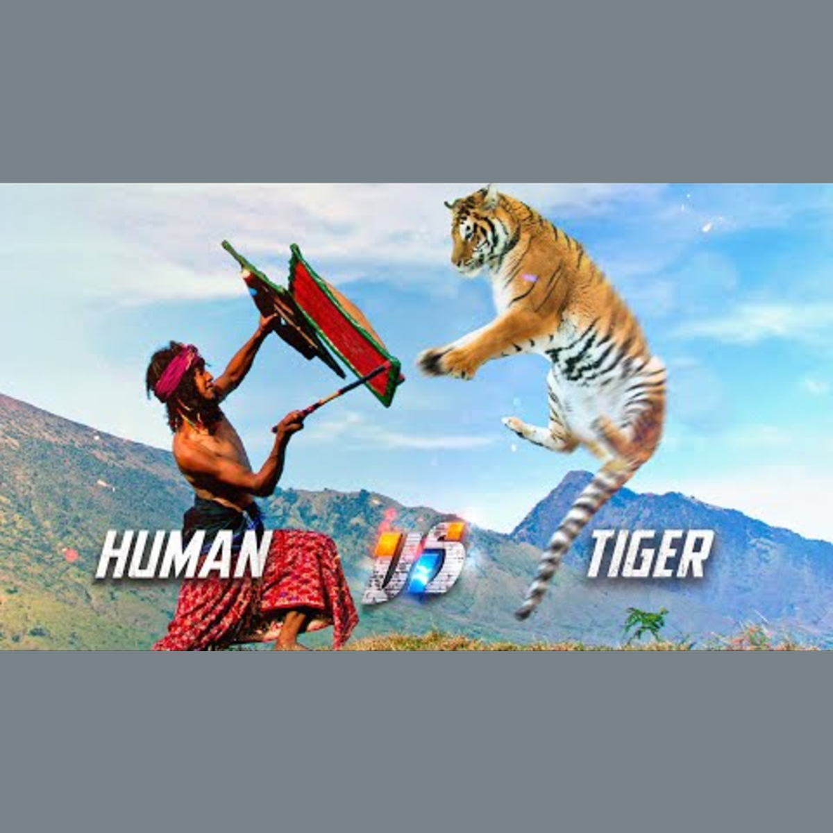 Human vs. Tiger: The Ultimate Showdown episode artwork