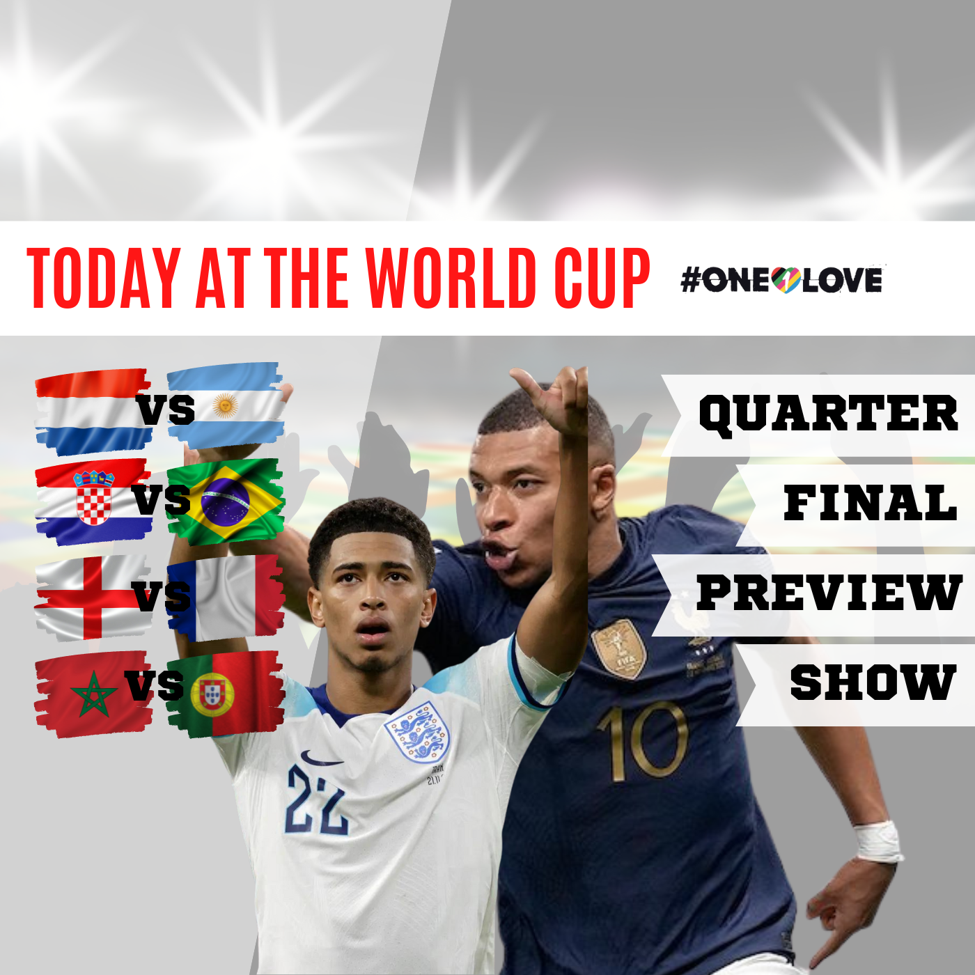 World Cup Quarter Final Preview | Today At The World Cup episode artwork
