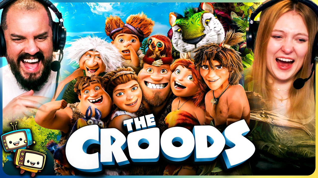 THE CROODS (2013) Movie Reaction! | First Time Watch! | Nicolas Cage | Ryan Reynolds | Emma Stone episode artwork