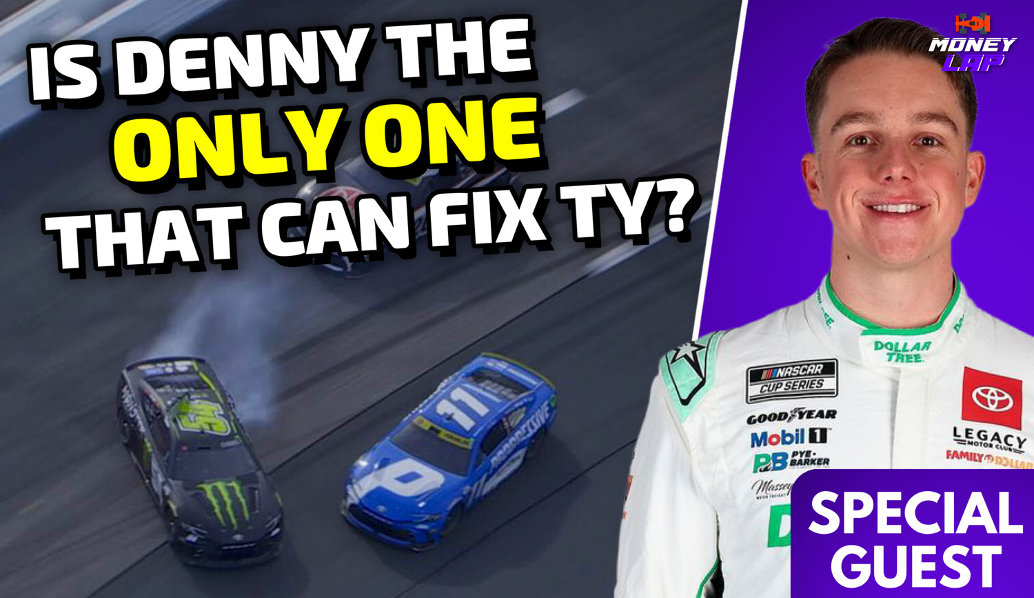 S3E35: John Hunter Nemechek joins the show to break down team mate beef, Next Gen Challenges, racing for Jimmie Johnson, and the dynamics of todays racing