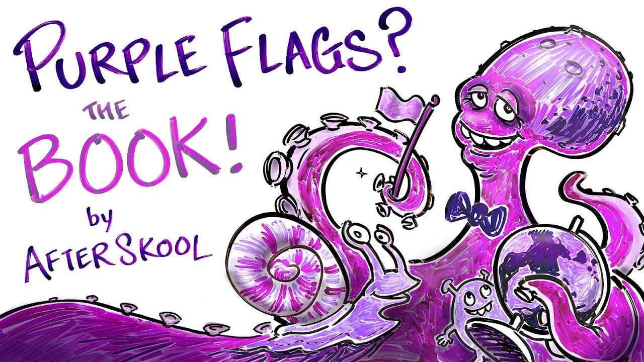 Why Don't Country Flags Use the Color Purple? THE BOOK! | After Skool Why Don't Country Flags Use the Color Purple? THE BOOK! | After Skool