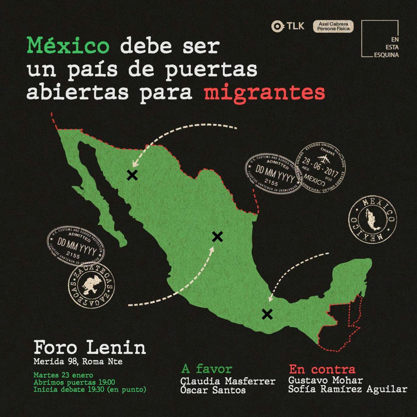 México debe ser un país de puertas abiertas a la migración México debe ser un país de puertas abiertas a la migración