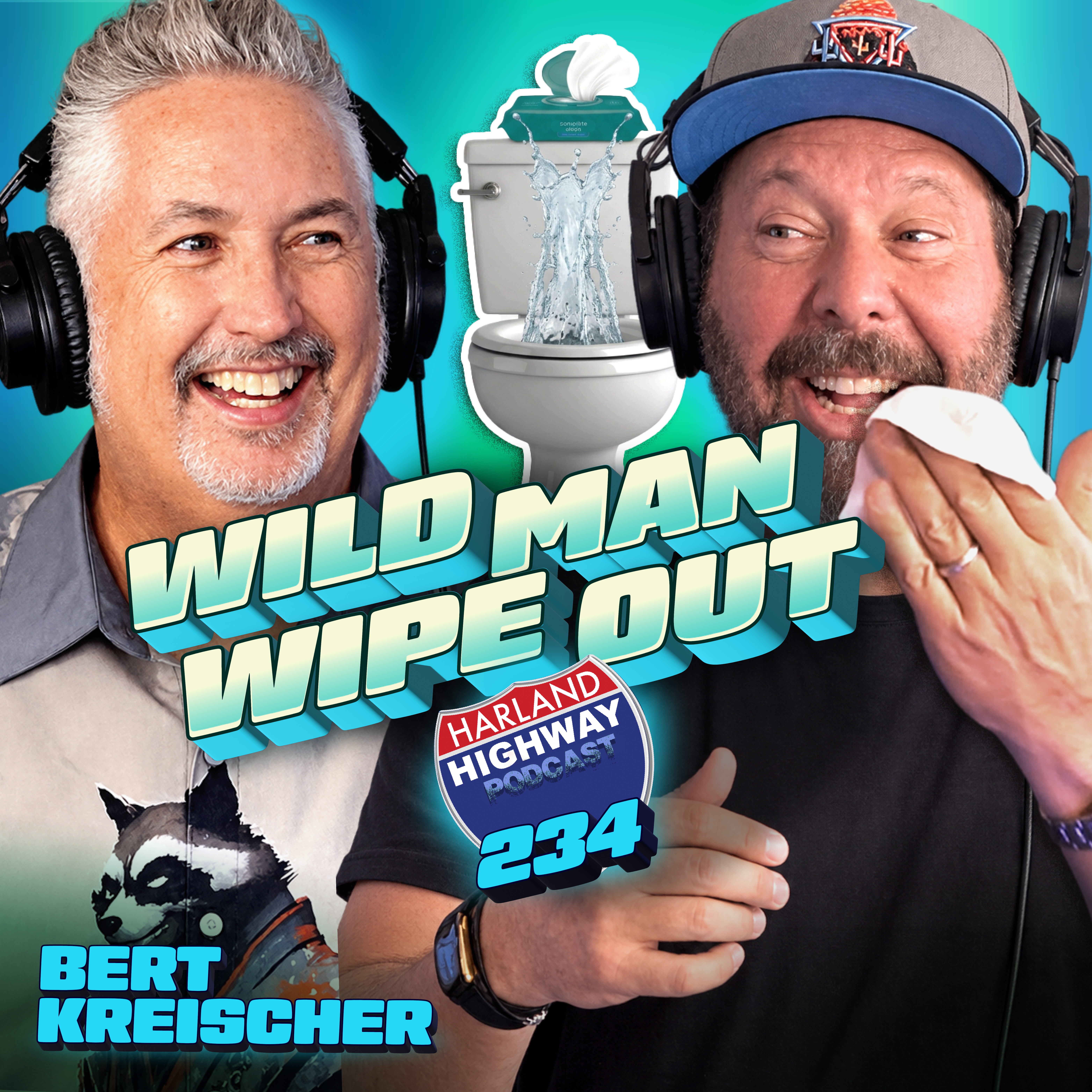 BERT KREISCHER - Robots, GROK, stitched up gums, burning buses, butt wipes,and yes even some poetry!