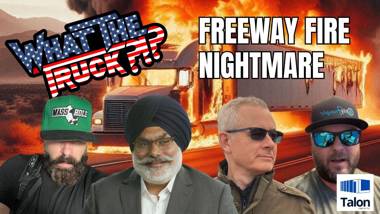 Battery fire nightmare on 15 Freeway traps truckers