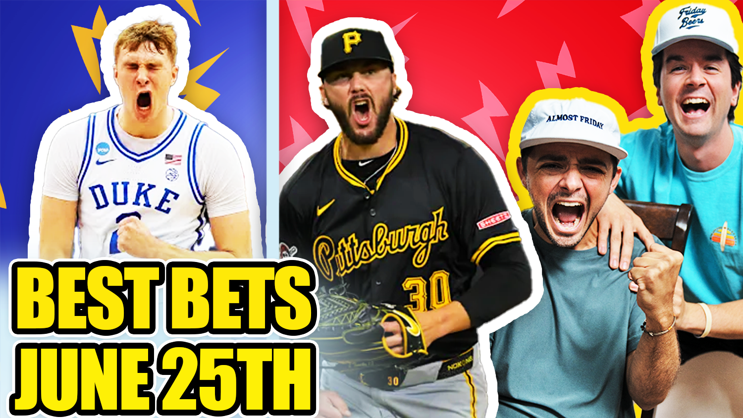 NBA Draft Bets and an MLB Parlay