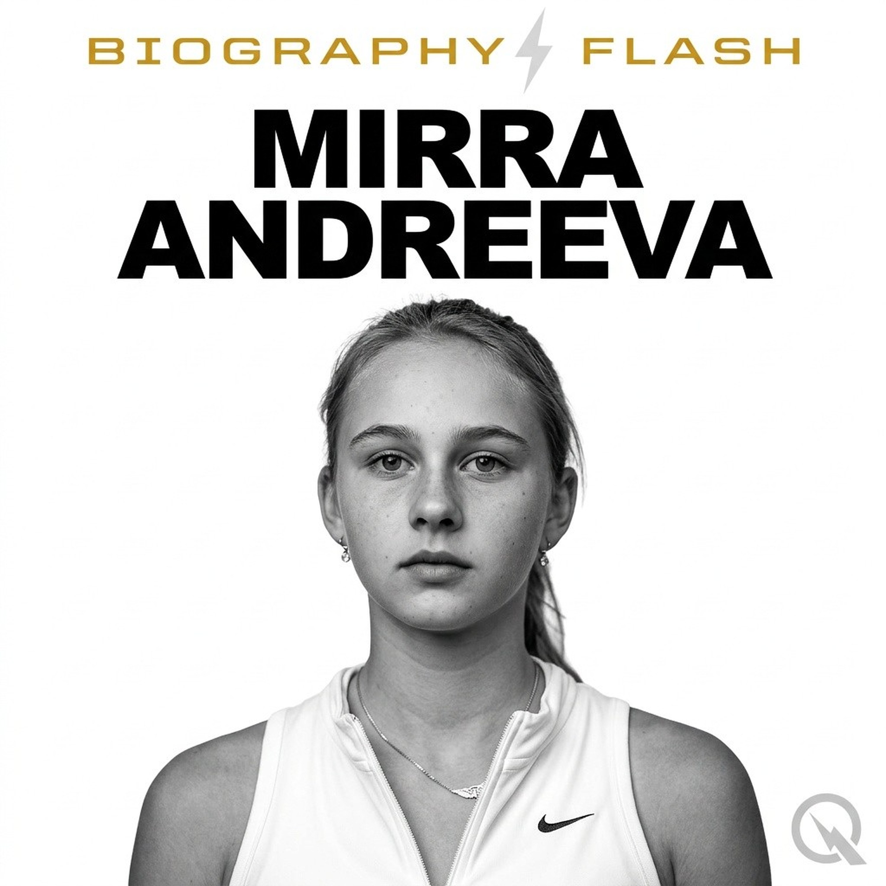 Mirra Andreeva - Biography Flash podcast artwork