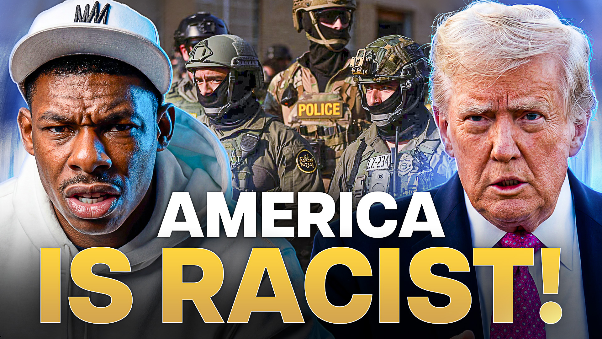 Joaquin Buckley EXPLODES on ICE & "Racist" USA!