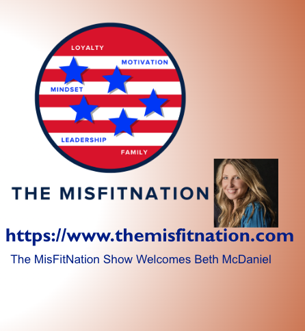 The MisFitNation Show welcomes Beth McDaniel “We are the last generation to have a chance at stopping climate change before its too late”