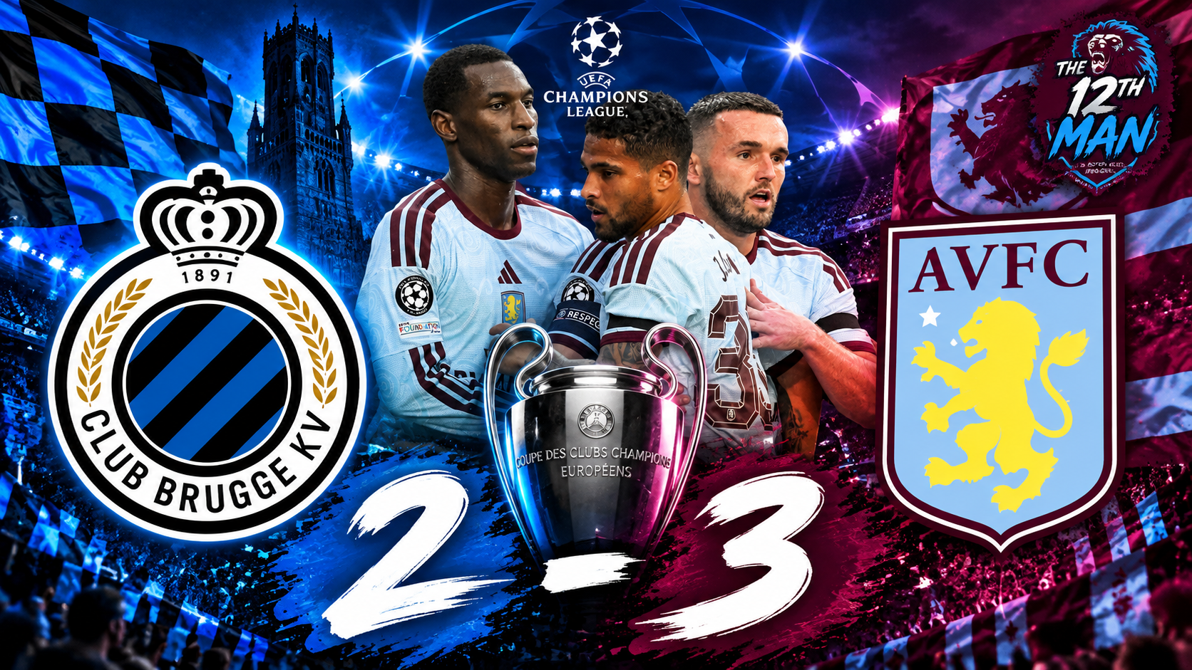 Aston Villa start their Champions League Campaign with a win! Match Reaction episode artwork