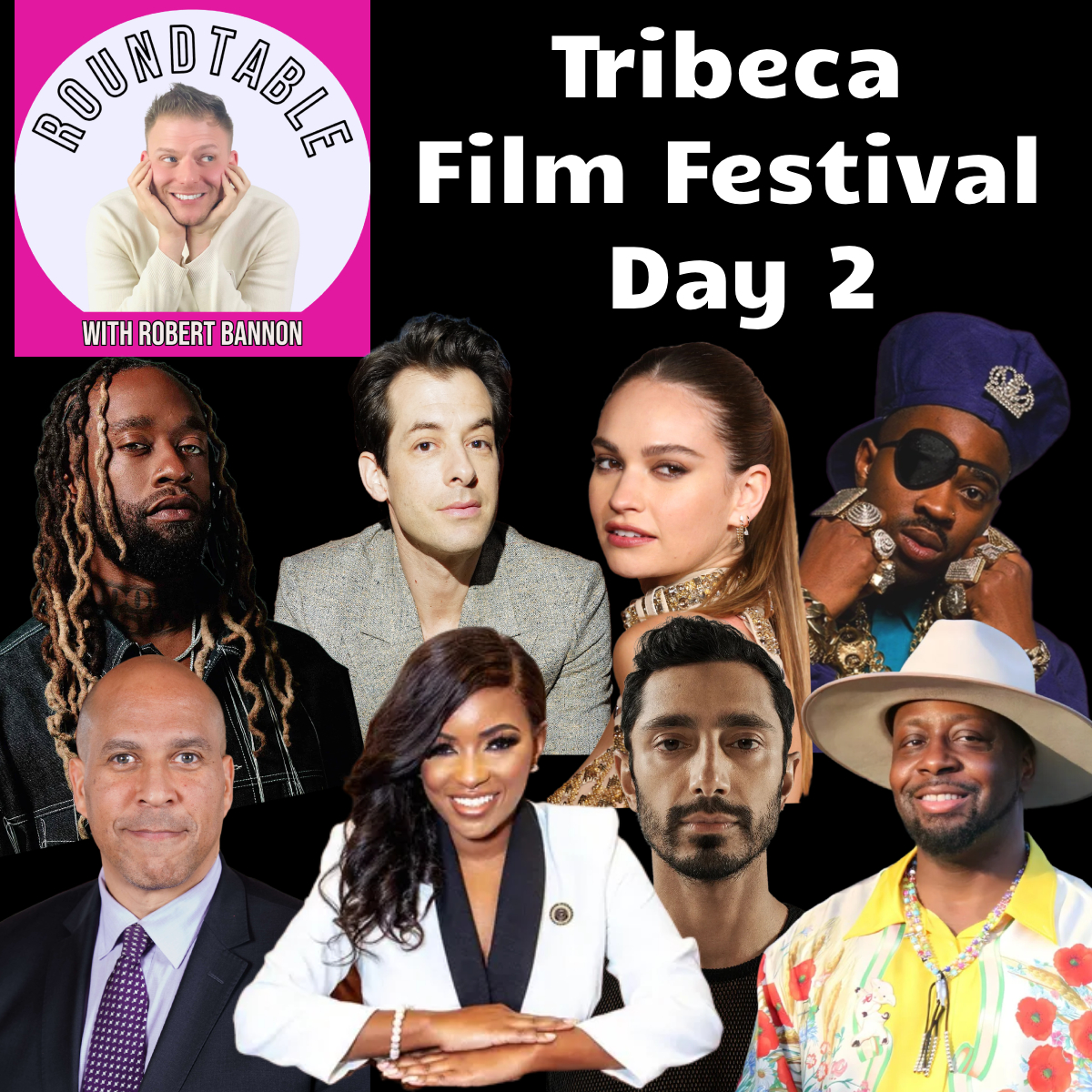 Tribeca Day 2! Riz Ahmed! Sen. Booker! Jasmine Crockett! Wyclef! Ty Dolla $ign! Slick Rick & More!