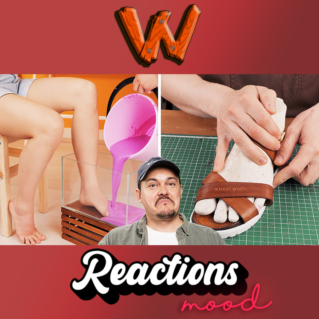 This guy REACTS to DIY handmade sandals! This shoemaker is on fire! episode artwork