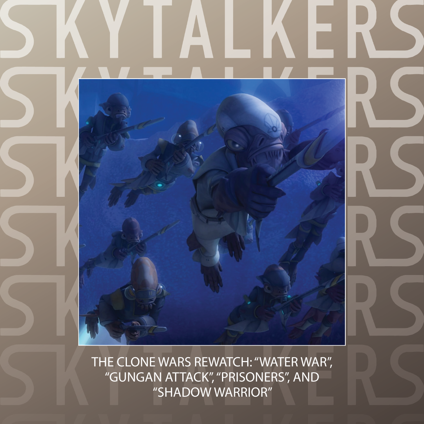 The Clone Wars Rewatch: “Water War”, “Gungan Attack”, “Prisoners”, and “Shadow Warrior”