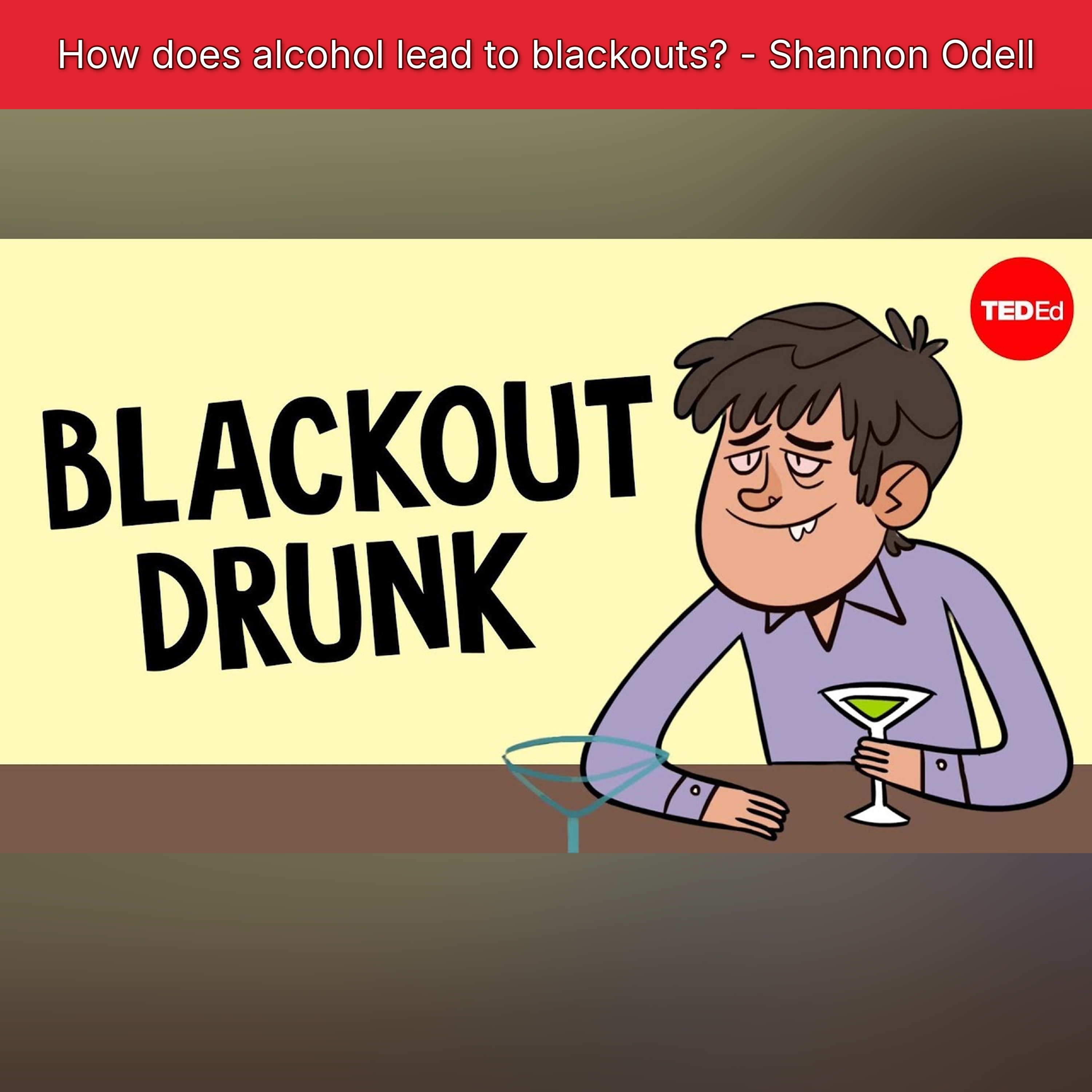 How does alcohol lead to blackouts? - Shannon Odell episode artwork