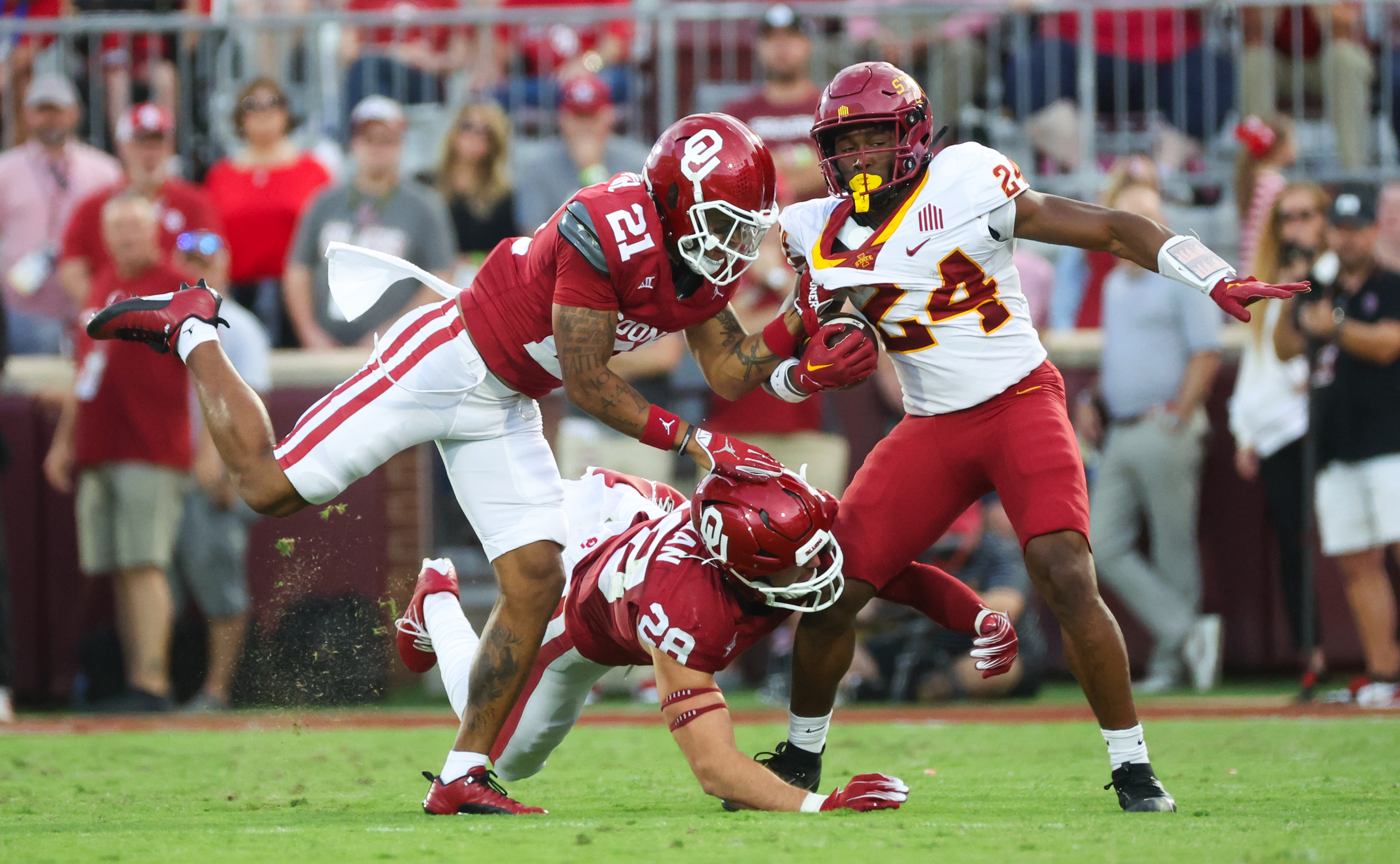 REACTION POD with CW: Oklahoma 50, Iowa State 20