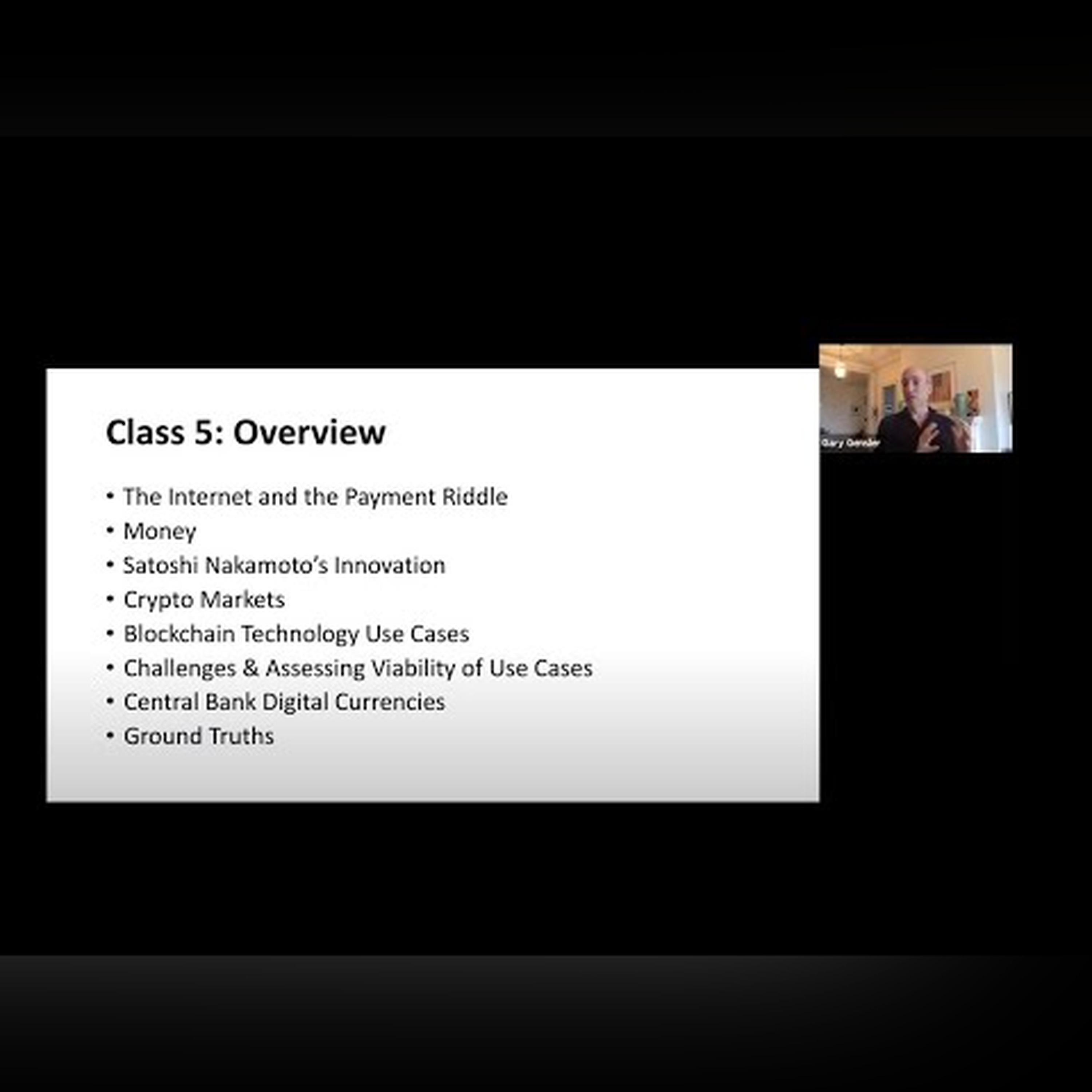 Class 5: Blockchain Technology and Cryptocurrencies