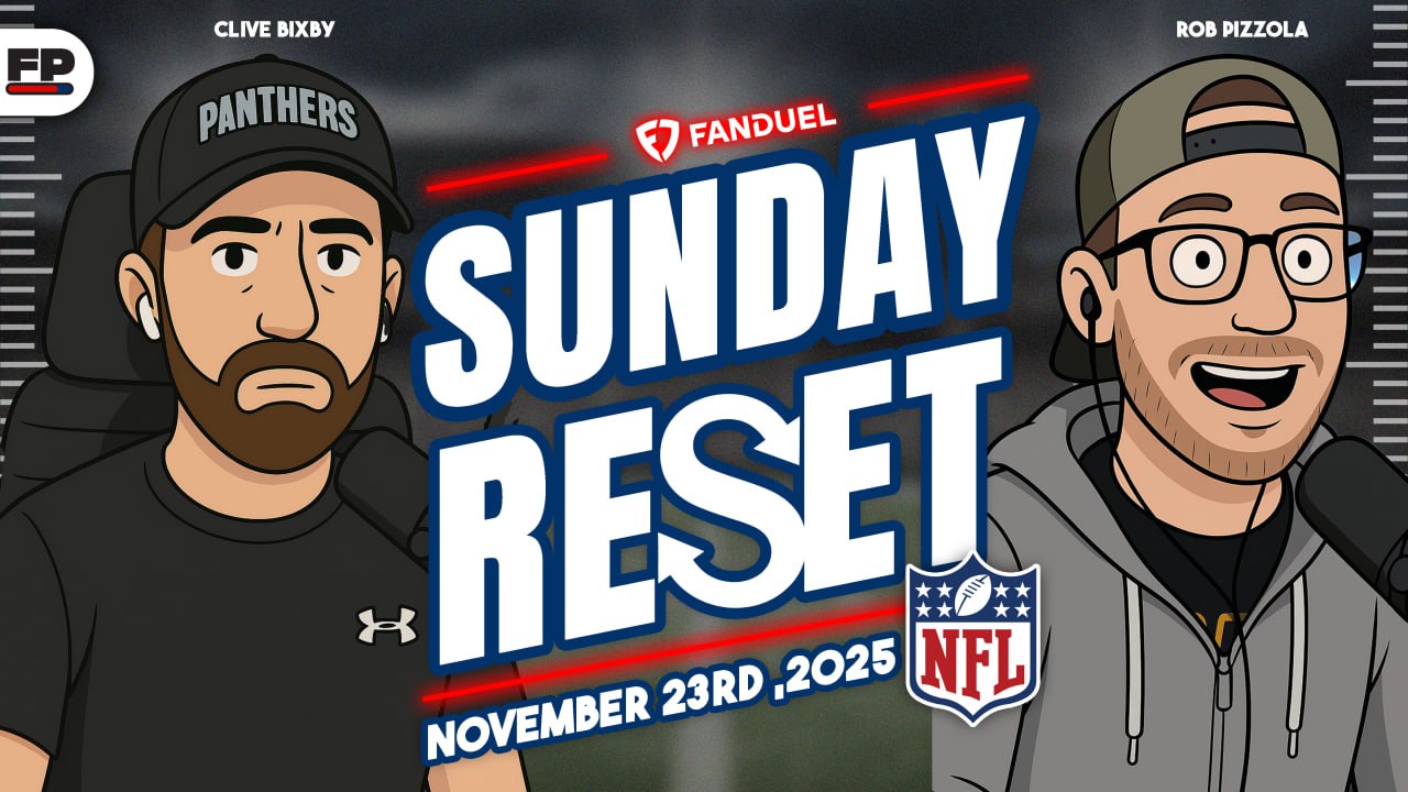SUNDAY RESET: LIVE NFL WEEK 12 REACTION & WEEK 13 LOOKAHEAD | PRESENTED BY FANDUEL