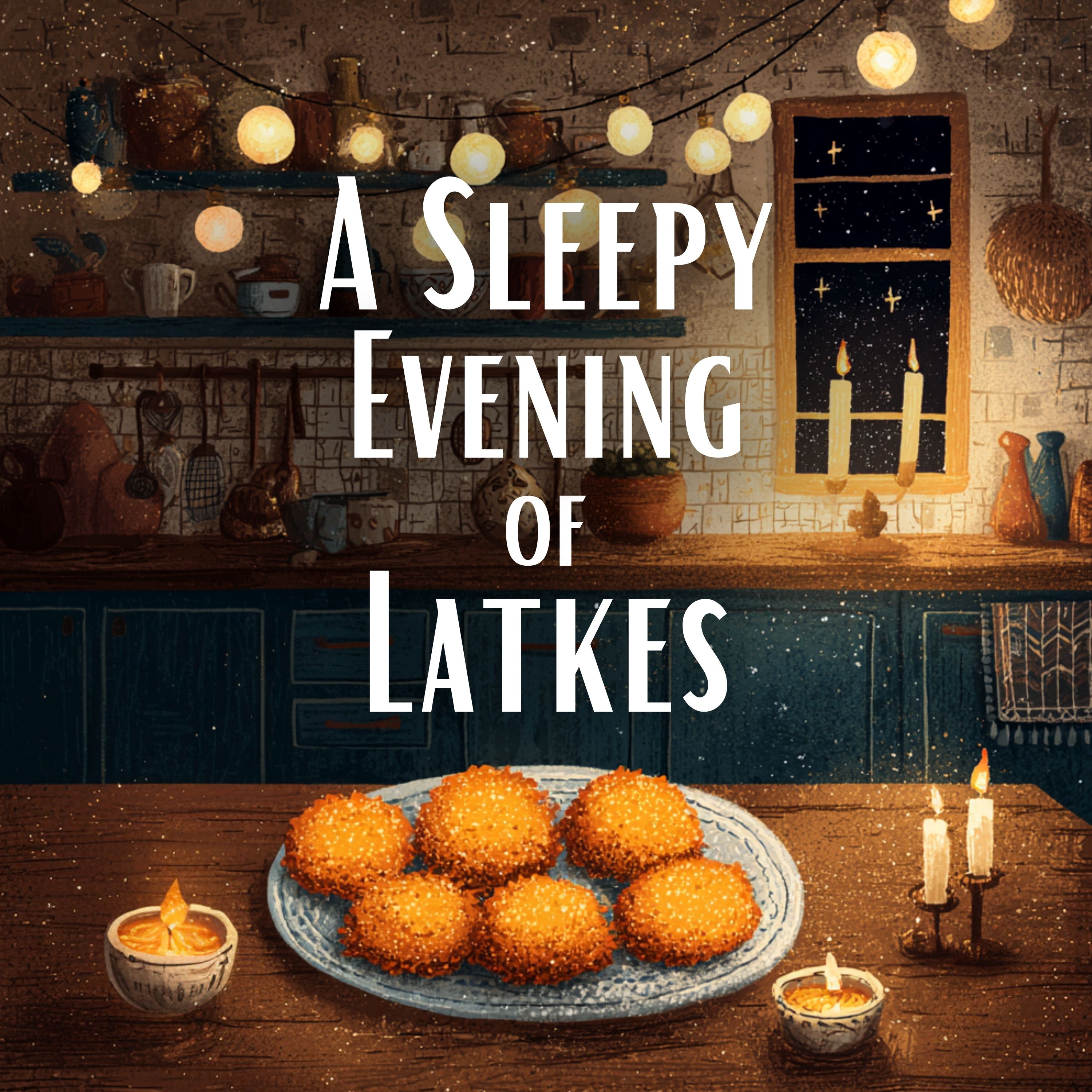 A Sleepy Evening of Latkes