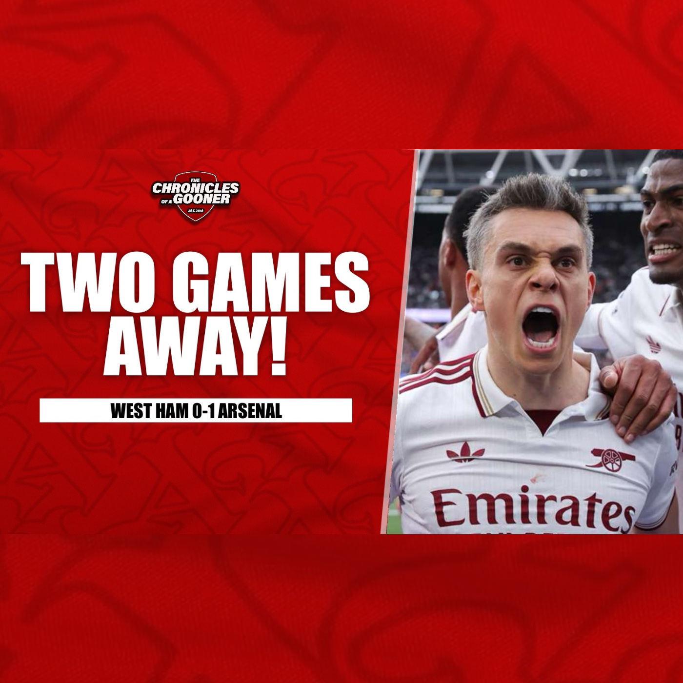 West Ham 0-1 Arsenal: This is not good for my health but we're two wins away!