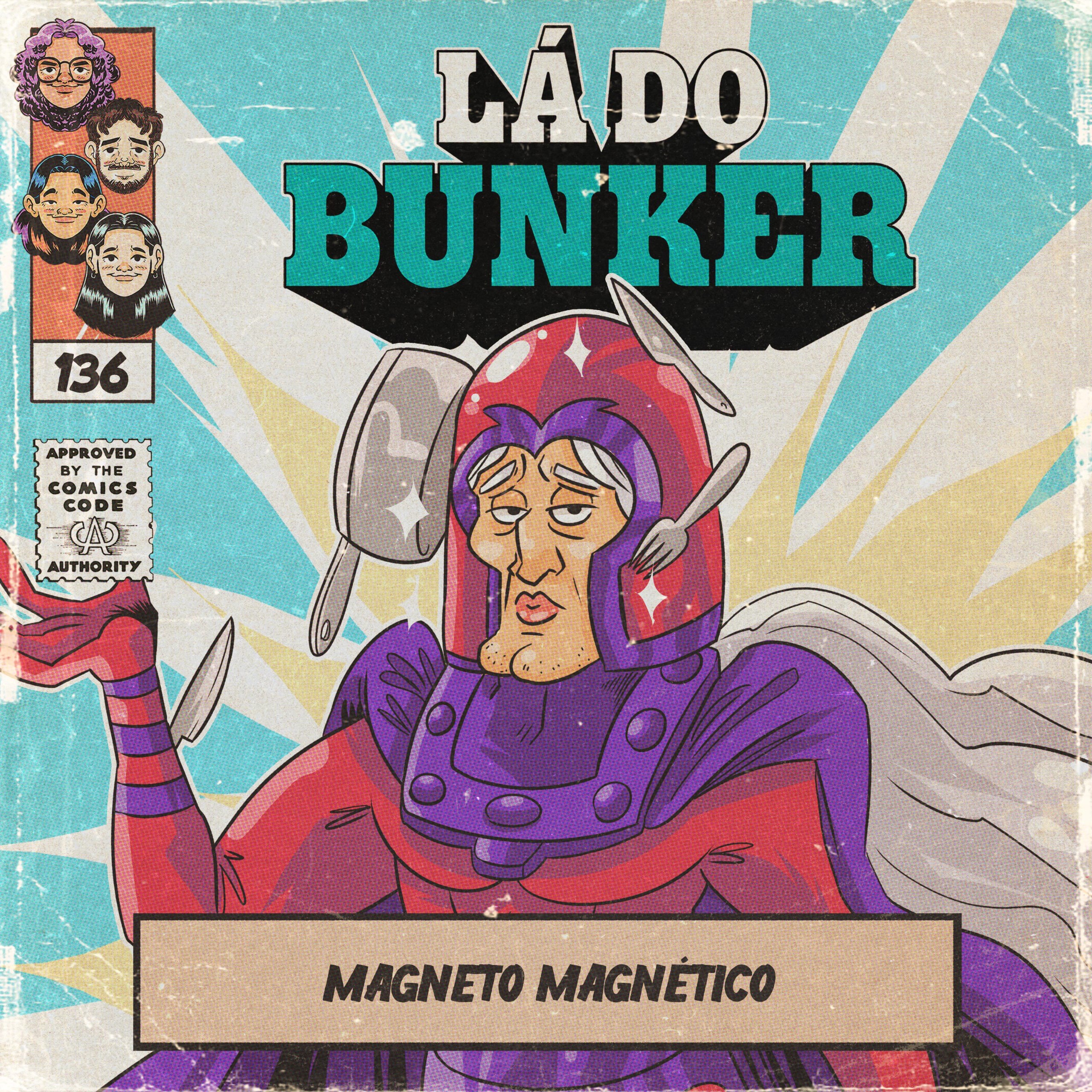 Lá do Bunker 136 - Magneto magnético