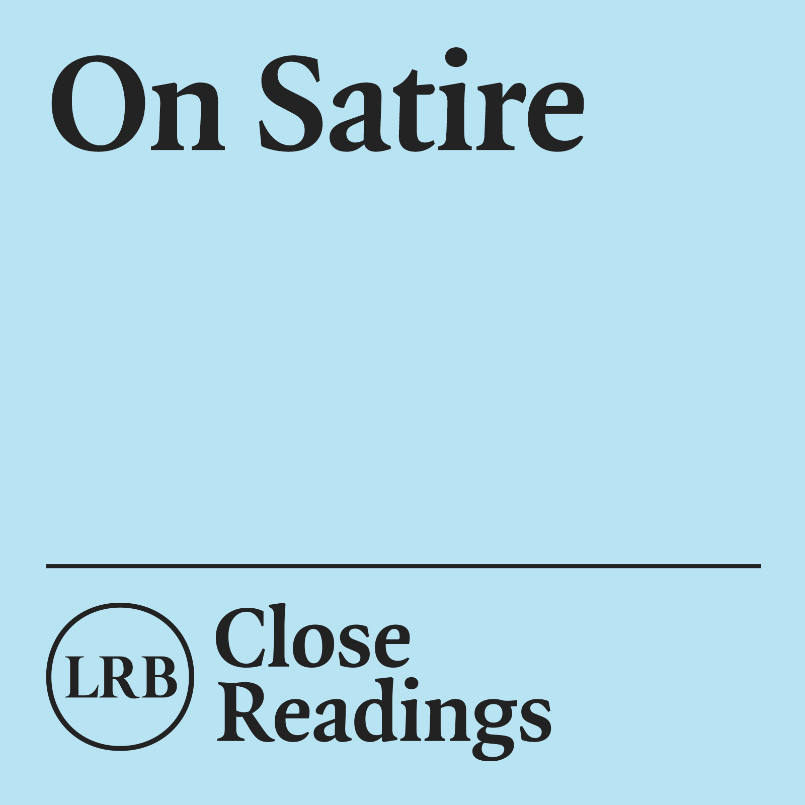 On Satire: 'A Far Cry from Kensington' by Muriel Spark episode artwork