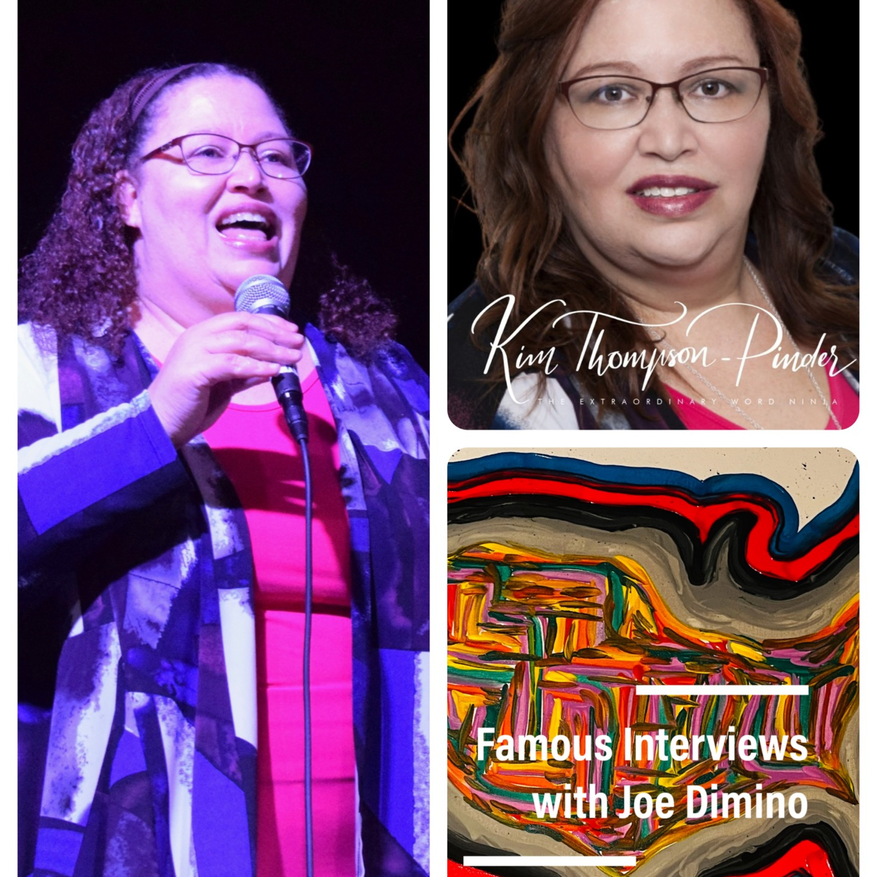 Podcaster, Writer, Word Ninja & Chief Visionary Officer Kim Thompson Pinder