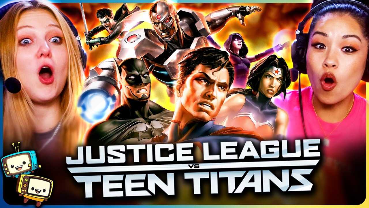 JUSTICE LEAGUE VS TEEN TITANS (2016) Movie Reaction | First Time Watch | DC Animation | Jon Bernthal episode artwork