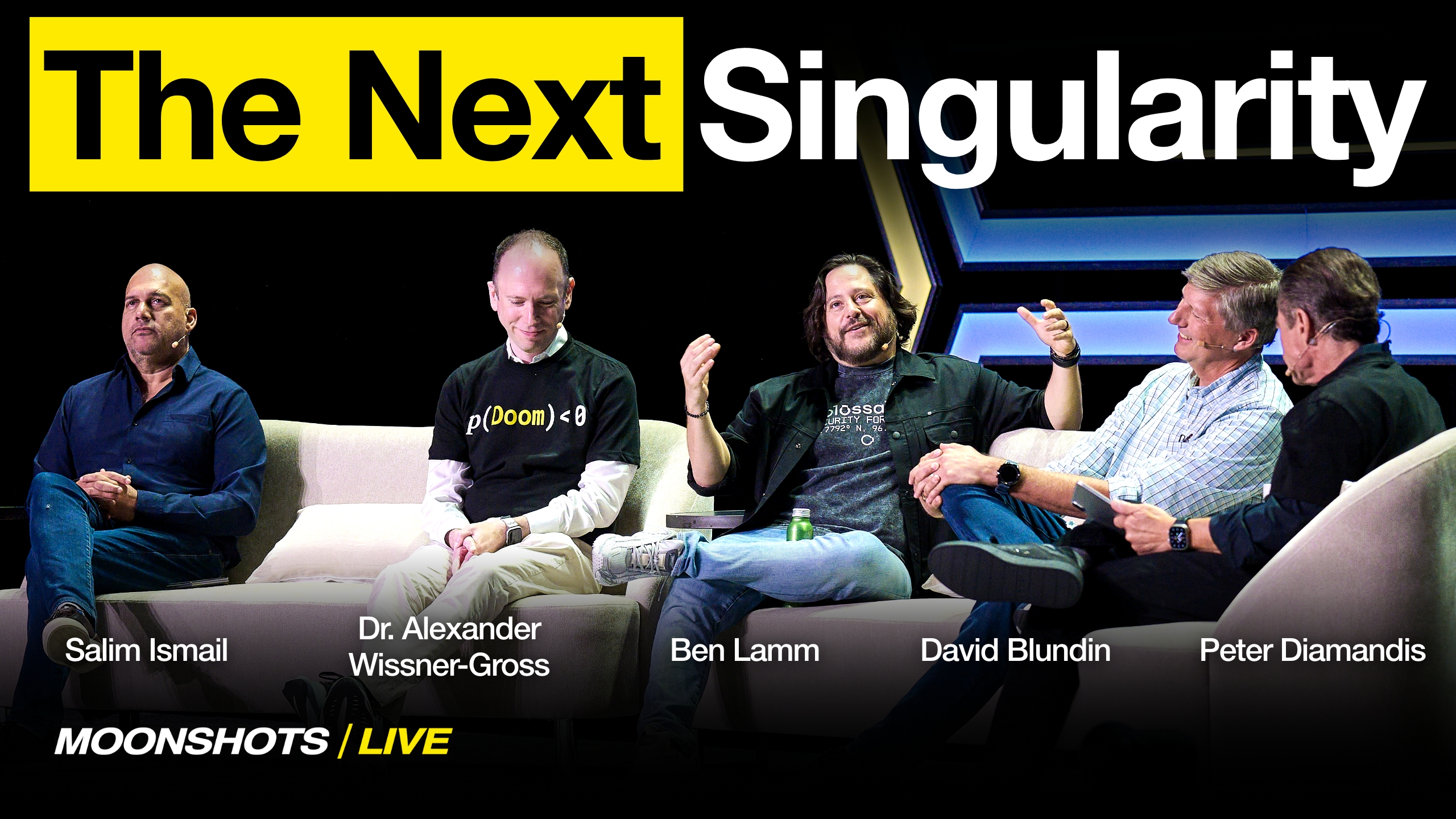 Why We're Living in a Biological Singularity With Ben Lamm | MOONSHOTS Live #297