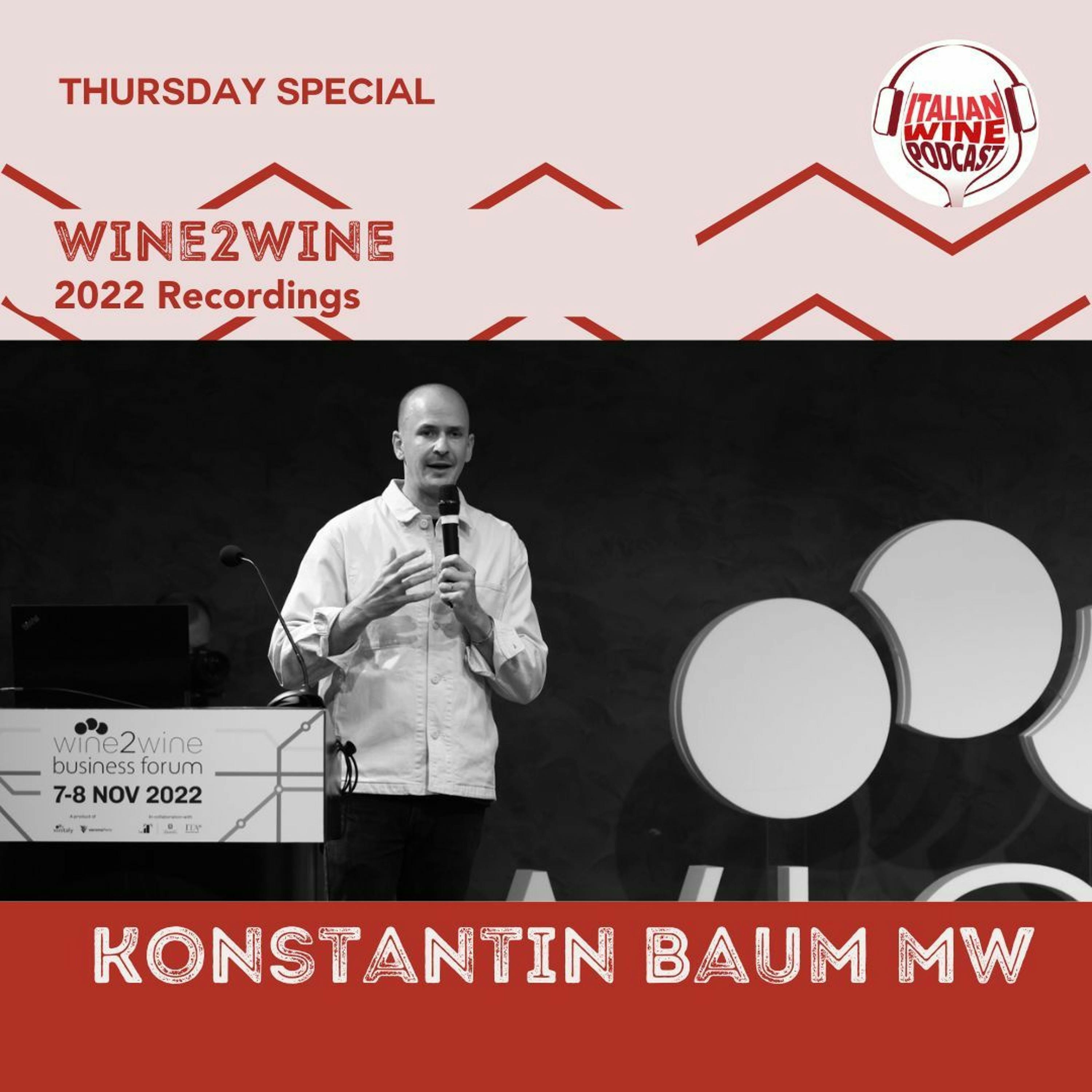 Ep. 1429 Konstantin Baum - Finding Your YouTube Audience | wine2wine Business Forum 2022