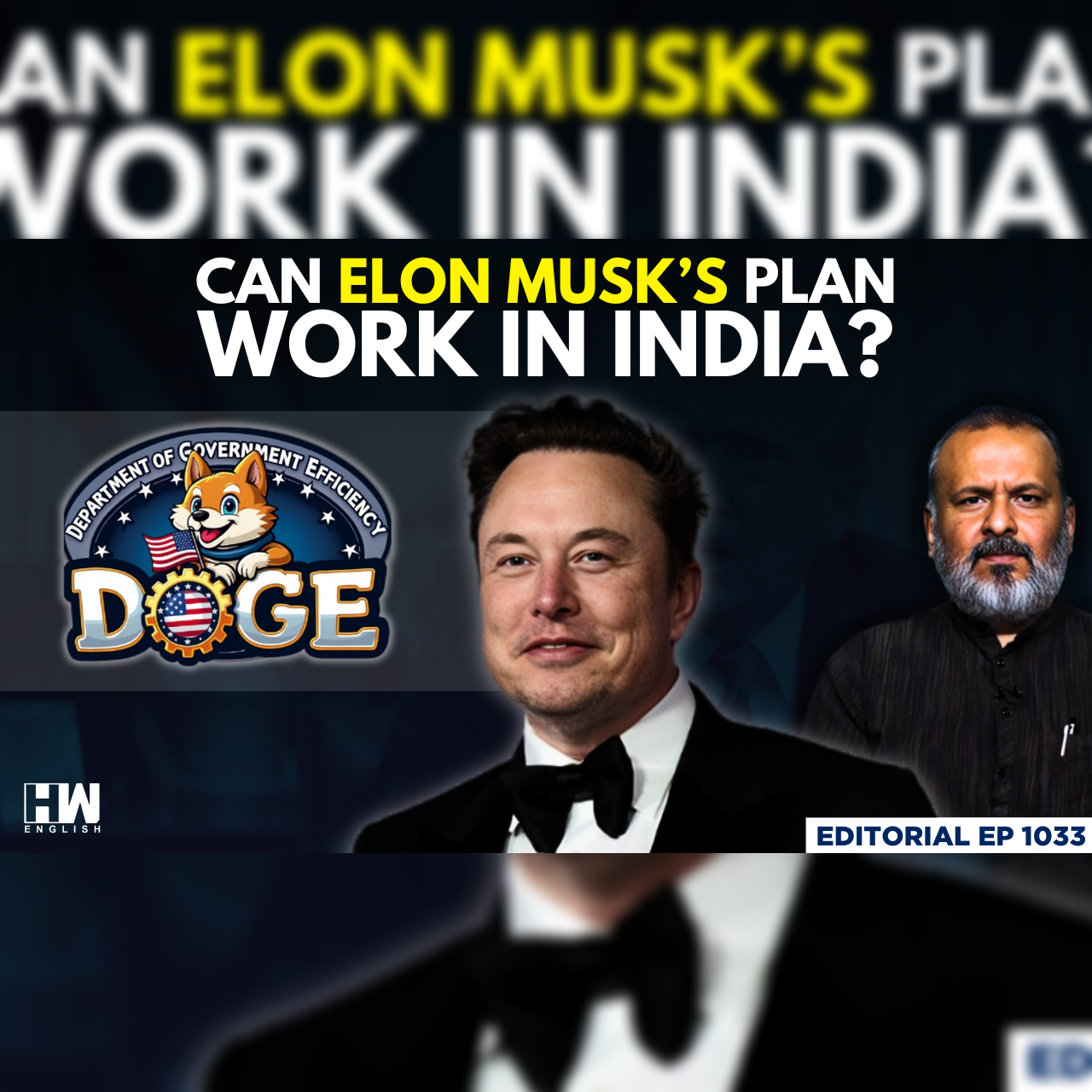 Editorial With Sujit Nair | DOGE Plans To Give Money To Taxpayers. Can India Do It Too? | Elon Musk episode artwork