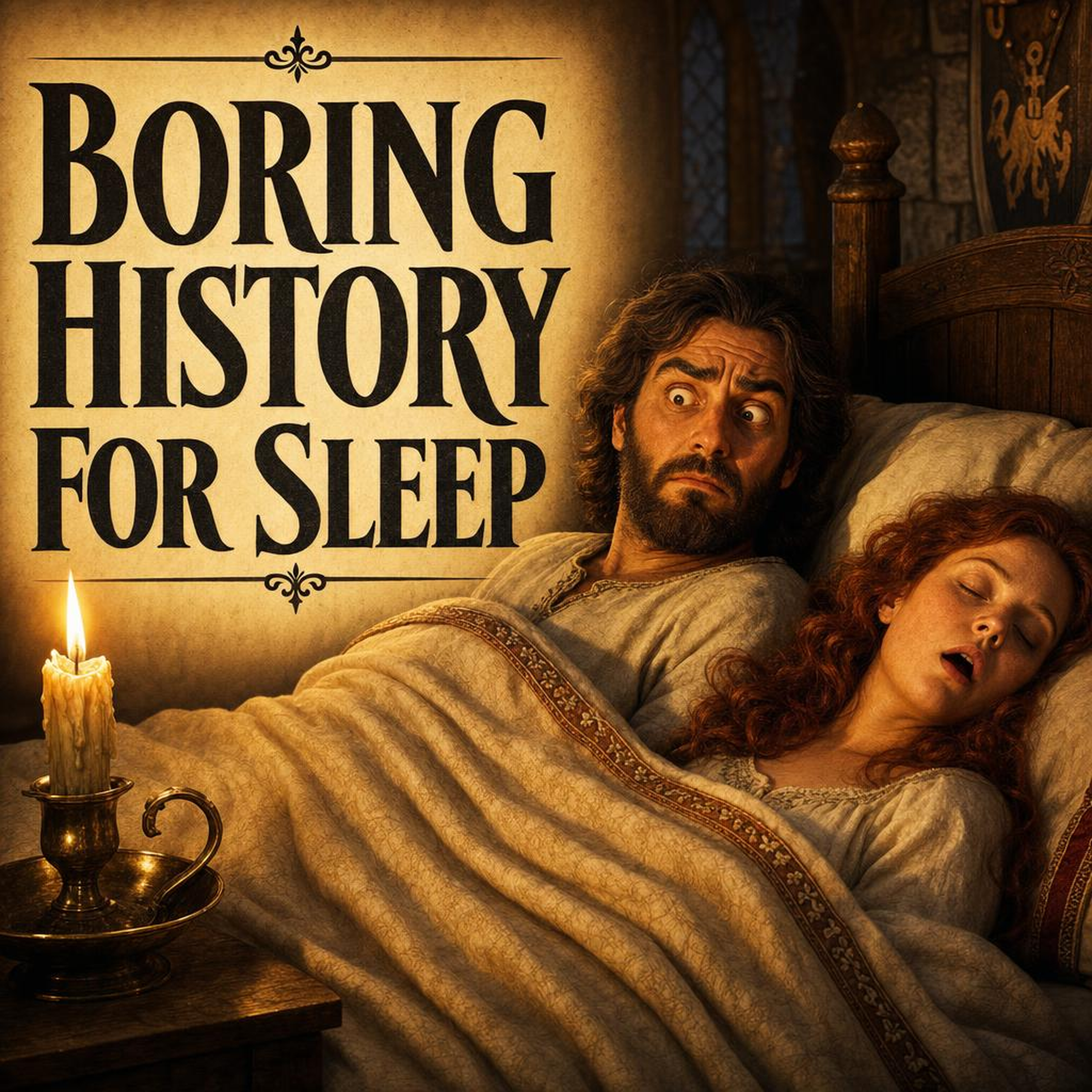 Why Medieval People Slept in Two Shifts (And You Don't) | Boring History For Sleep