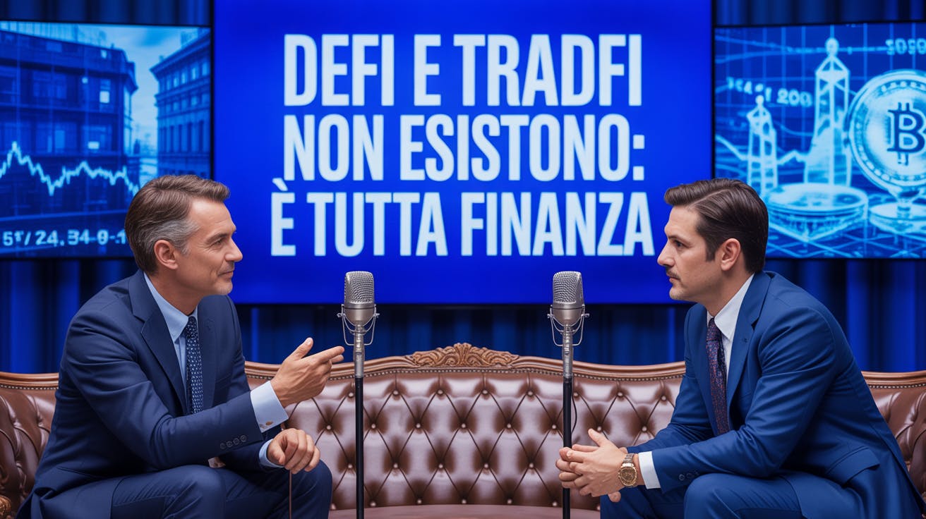 DeFi e TradFi non esistono: è tutta finanza con F. Pacilli di Cryptobooks. 2 PARTE. EP. 334 DeFi e TradFi non esistono: è tutta finanza con F. Pacilli di Cryptobooks. 2 PARTE. EP. 334