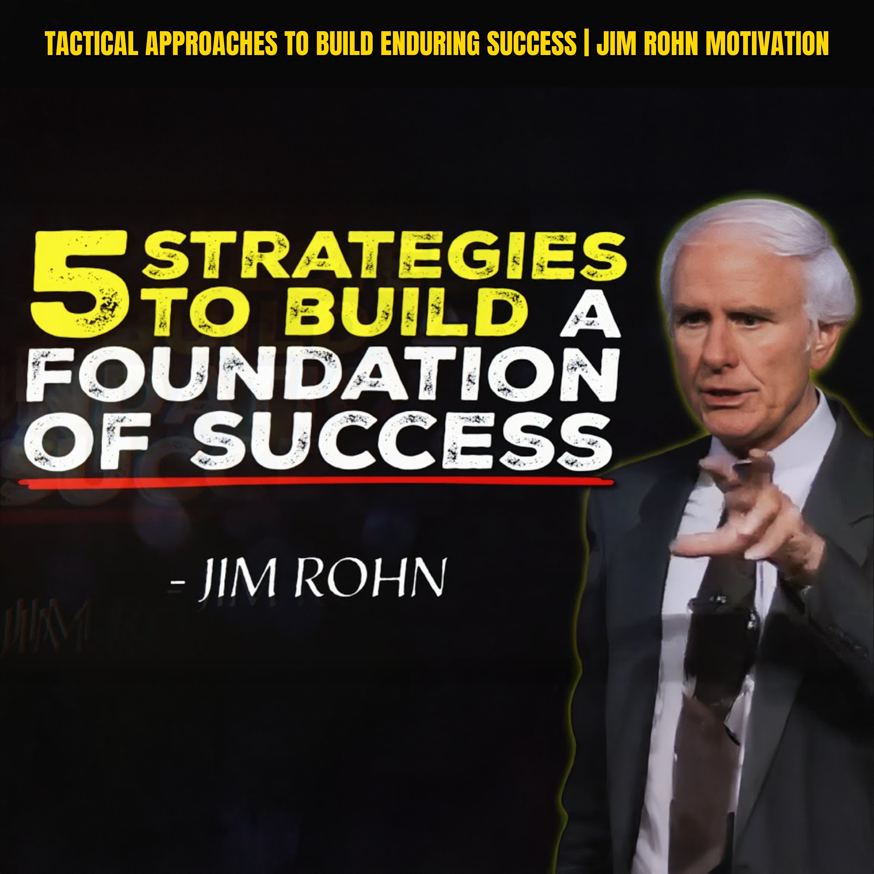 Tactical Approaches to Build Enduring Success | Jim Rohn Motivation