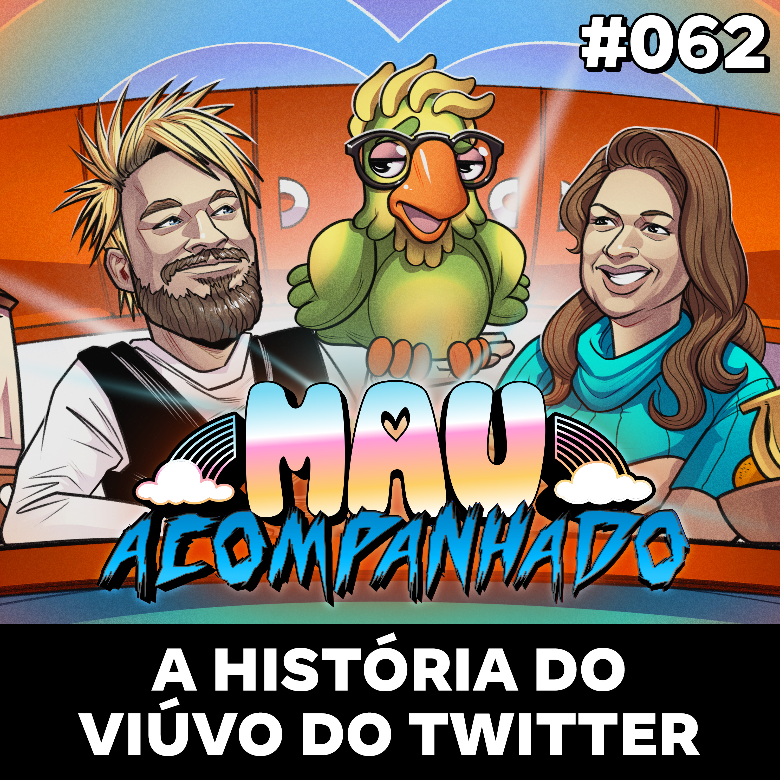 Mau Falado 62 - A História do Viúvo do Twitter episode artwork