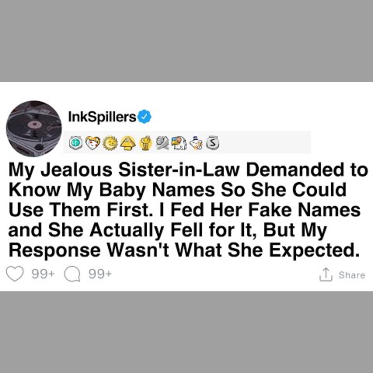 Sister-in-Law Wanted My Baby Names, Here's My Clever Response