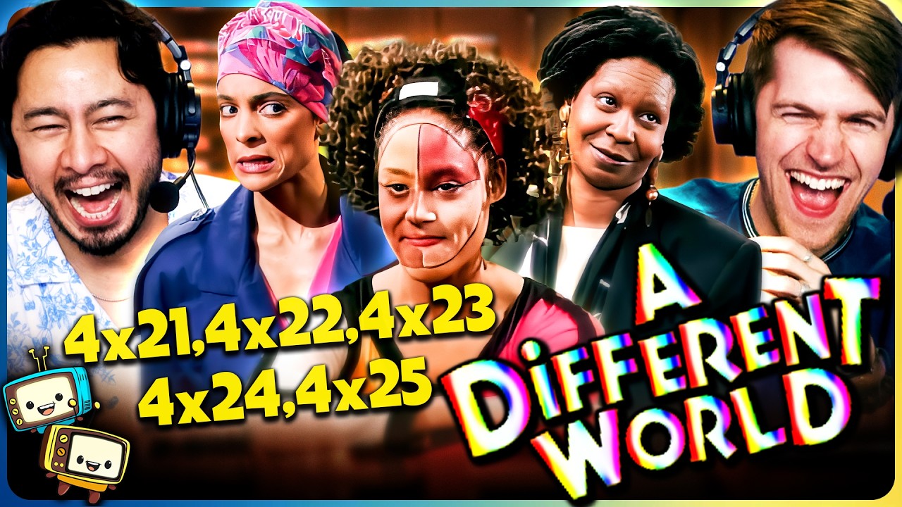 A DIFFERENT WORLD Season 4 Episodes 21-25 Reaction! | Jasmine Guy, Kadeem Hardison, w/ Jaby Koay episode artwork