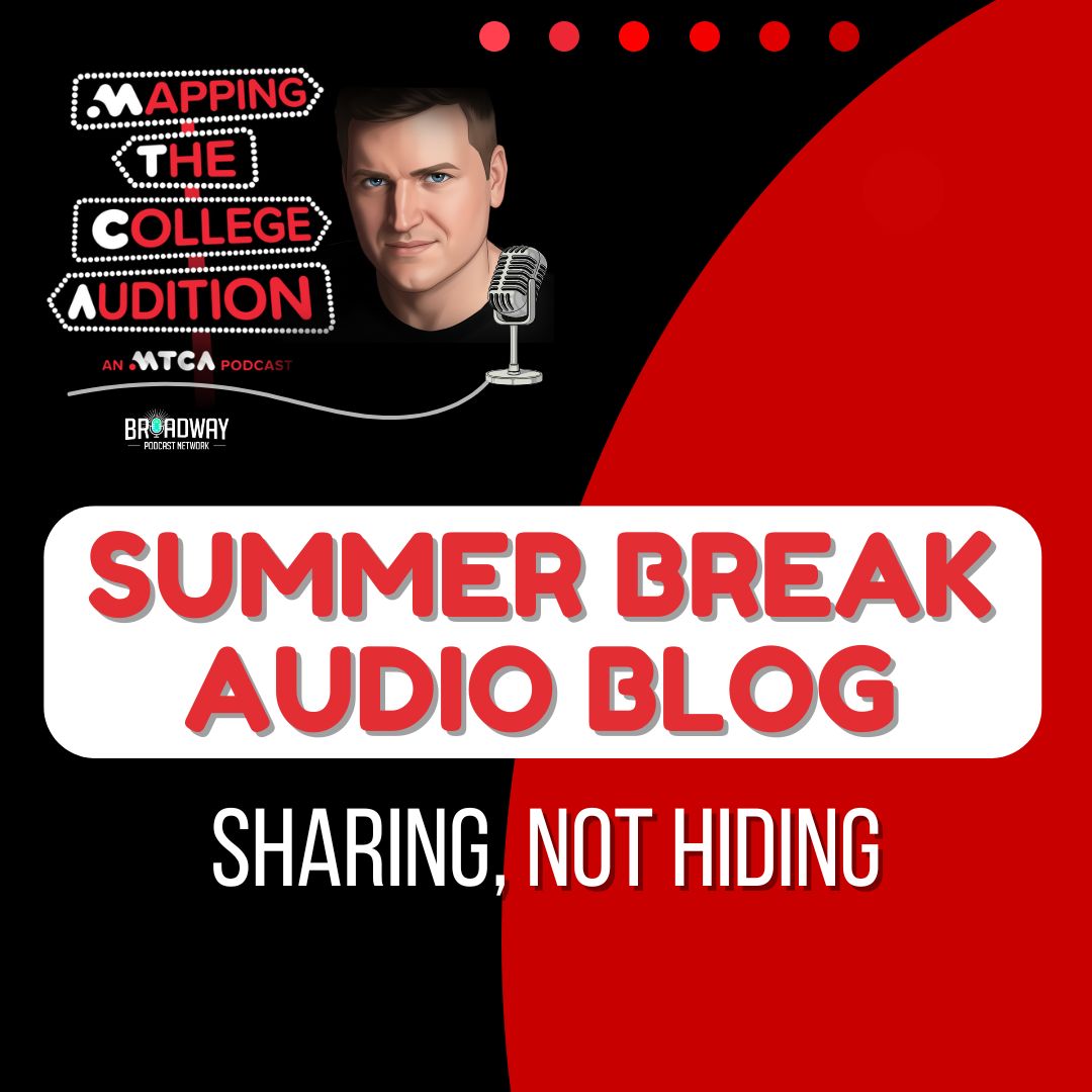 Summer Break Audio Blog: Sharing, Not Hiding episode artwork